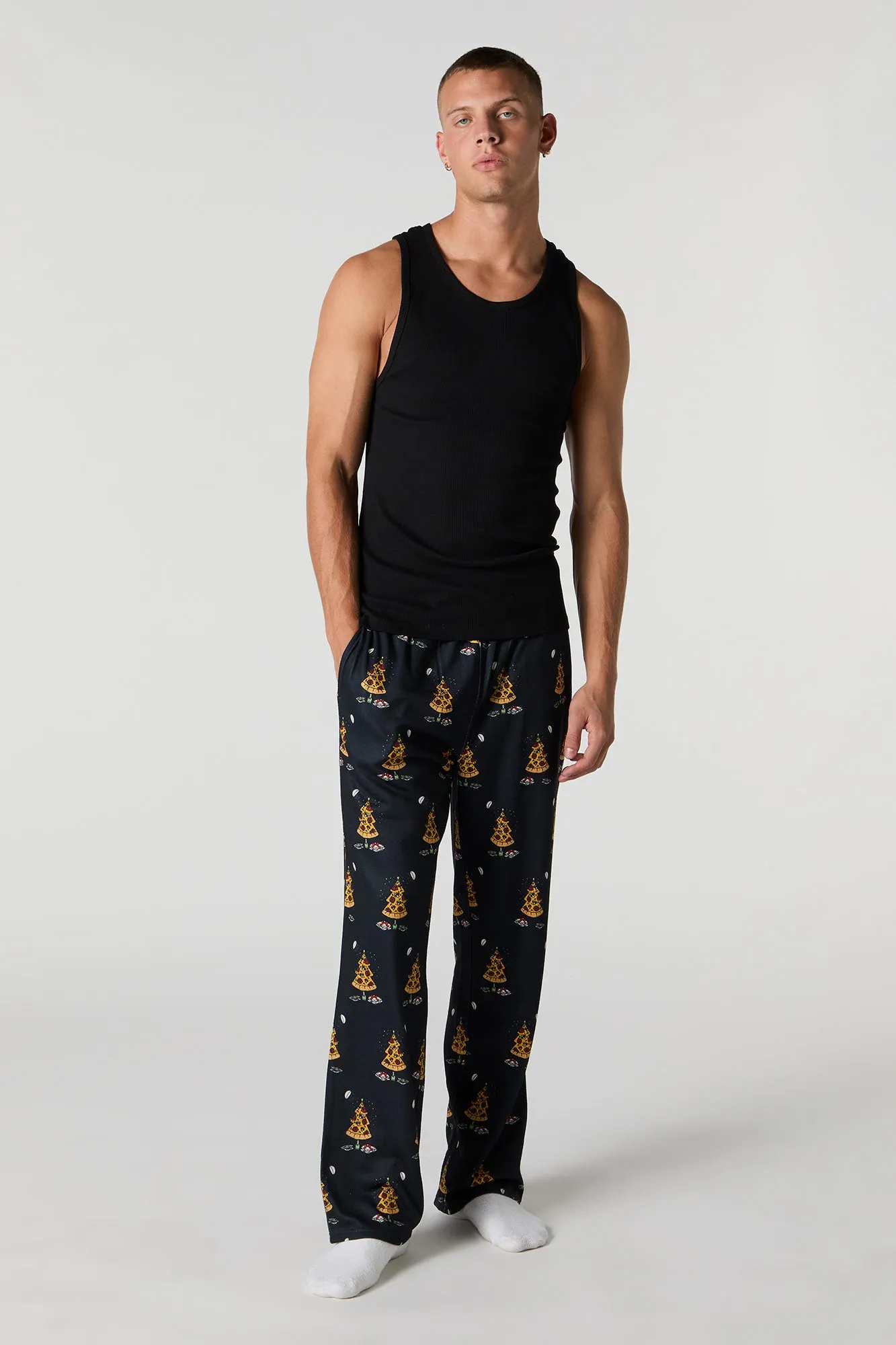 Christmas Print Pajama Bottom sold by Charlotte Russe product image thumbnail 5