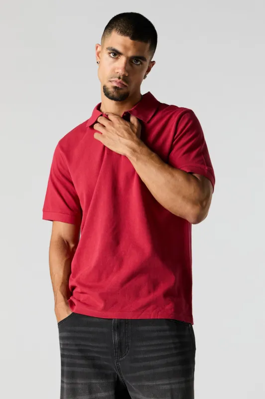 Everyday Polo T-Shirt sold by Charlotte Russe