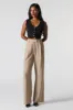 Crepe Straight Leg Dress Pant sold by Charlotte Russe