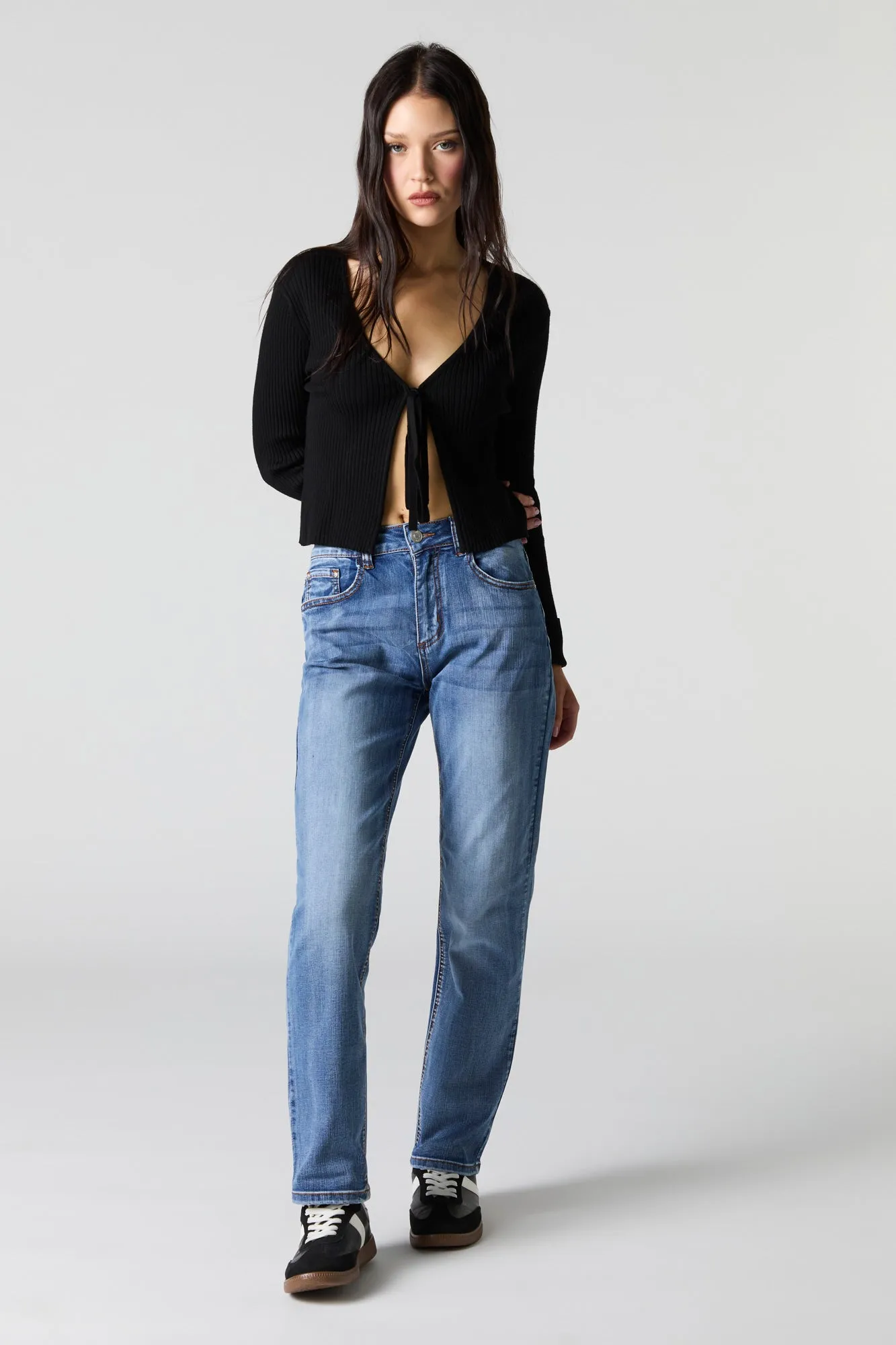 Straight Leg Jean sold by Charlotte Russe product image thumbnail 4