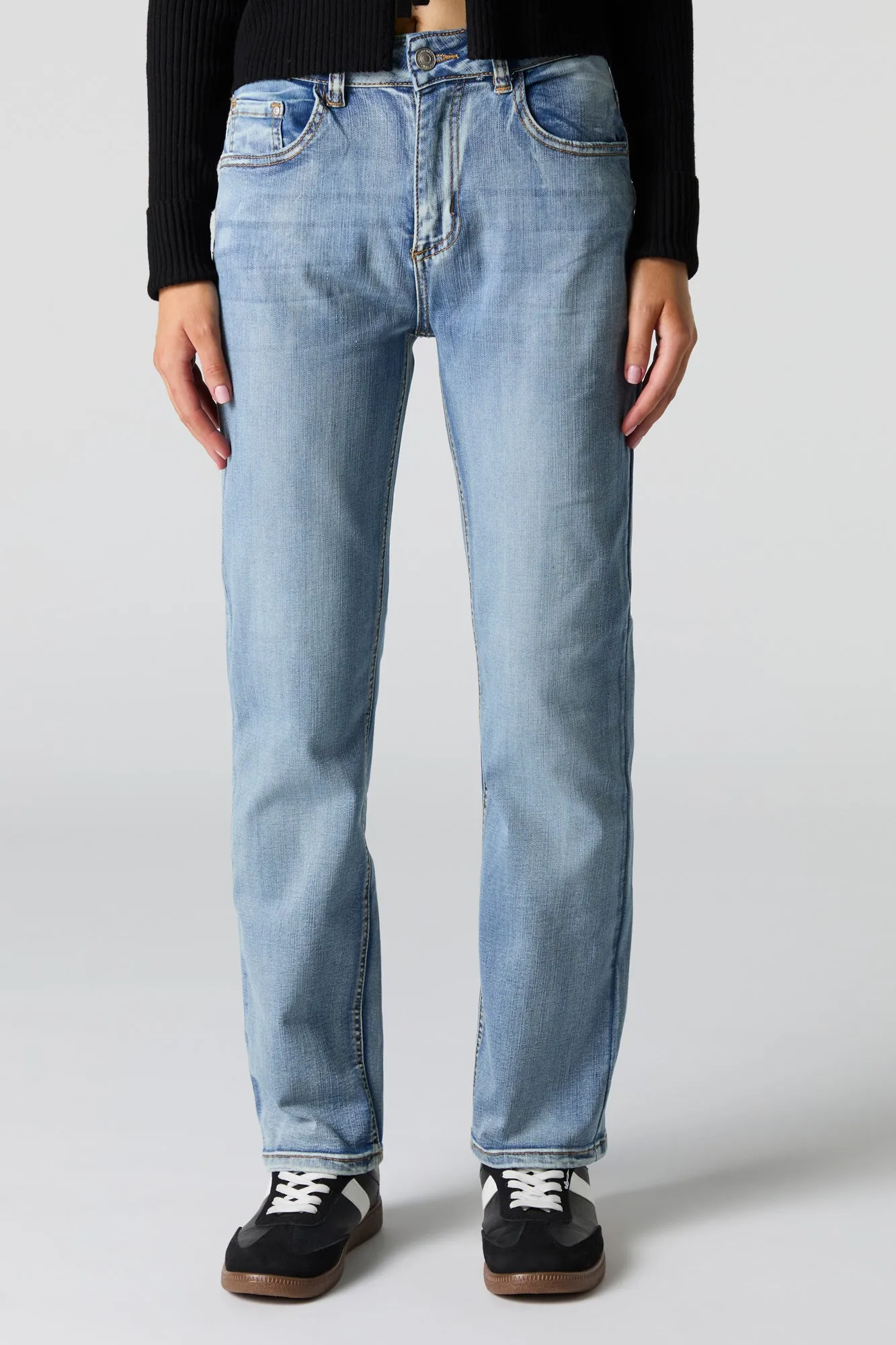 Straight Leg Jean sold by Charlotte Russe product image thumbnail 2