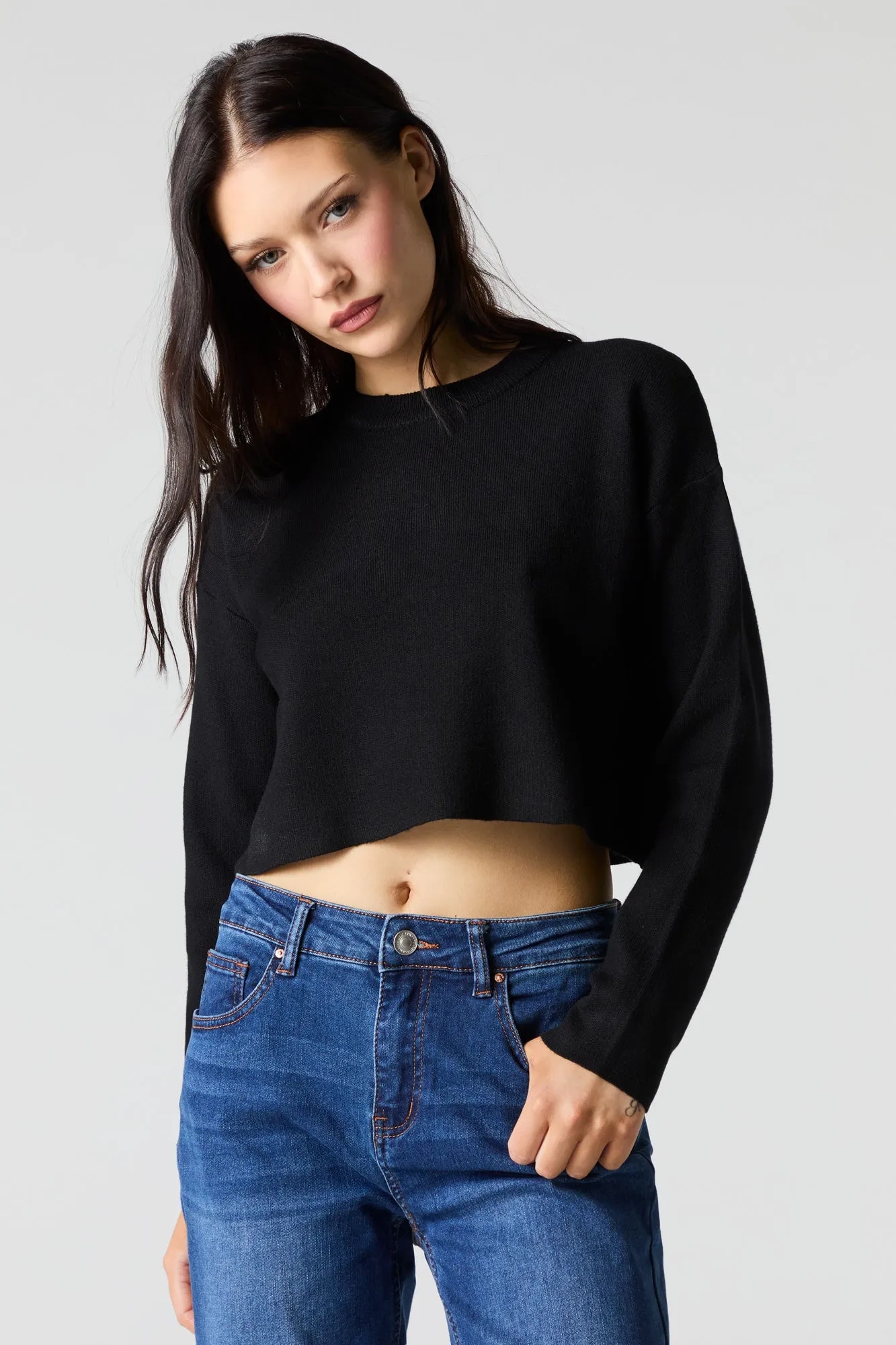 Knit Sweater sold by Charlotte Russe product image thumbnail 4