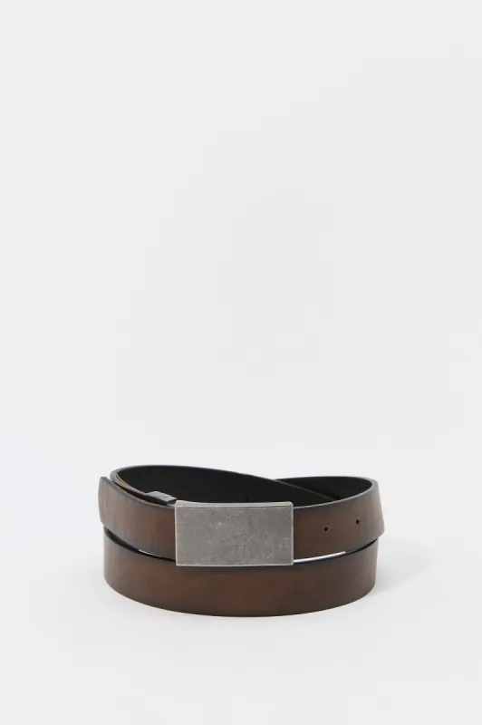 Brown Faux Leather Belt sold by Charlotte Russe