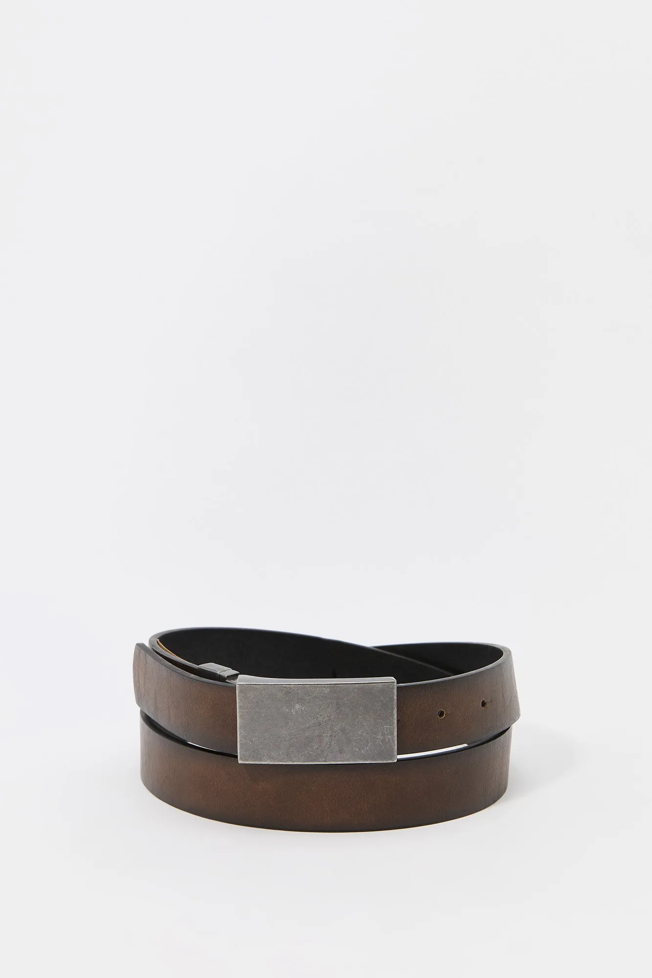 Brown Faux Leather Belt sold by Charlotte Russe