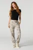 Everyday Camo Print Fleece Jogger sold by Charlotte Russe