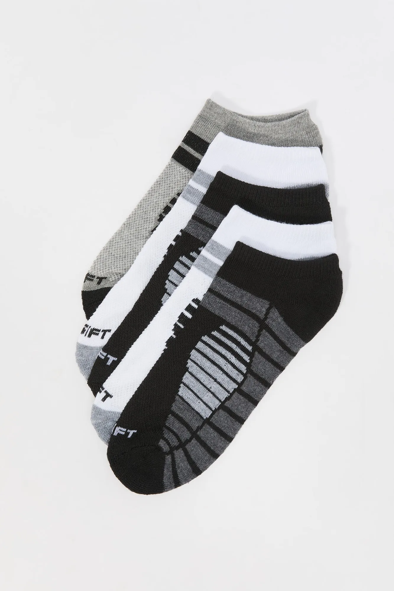 Assorted Athletic Ankle Socks (5 Pack) sold by Charlotte Russe