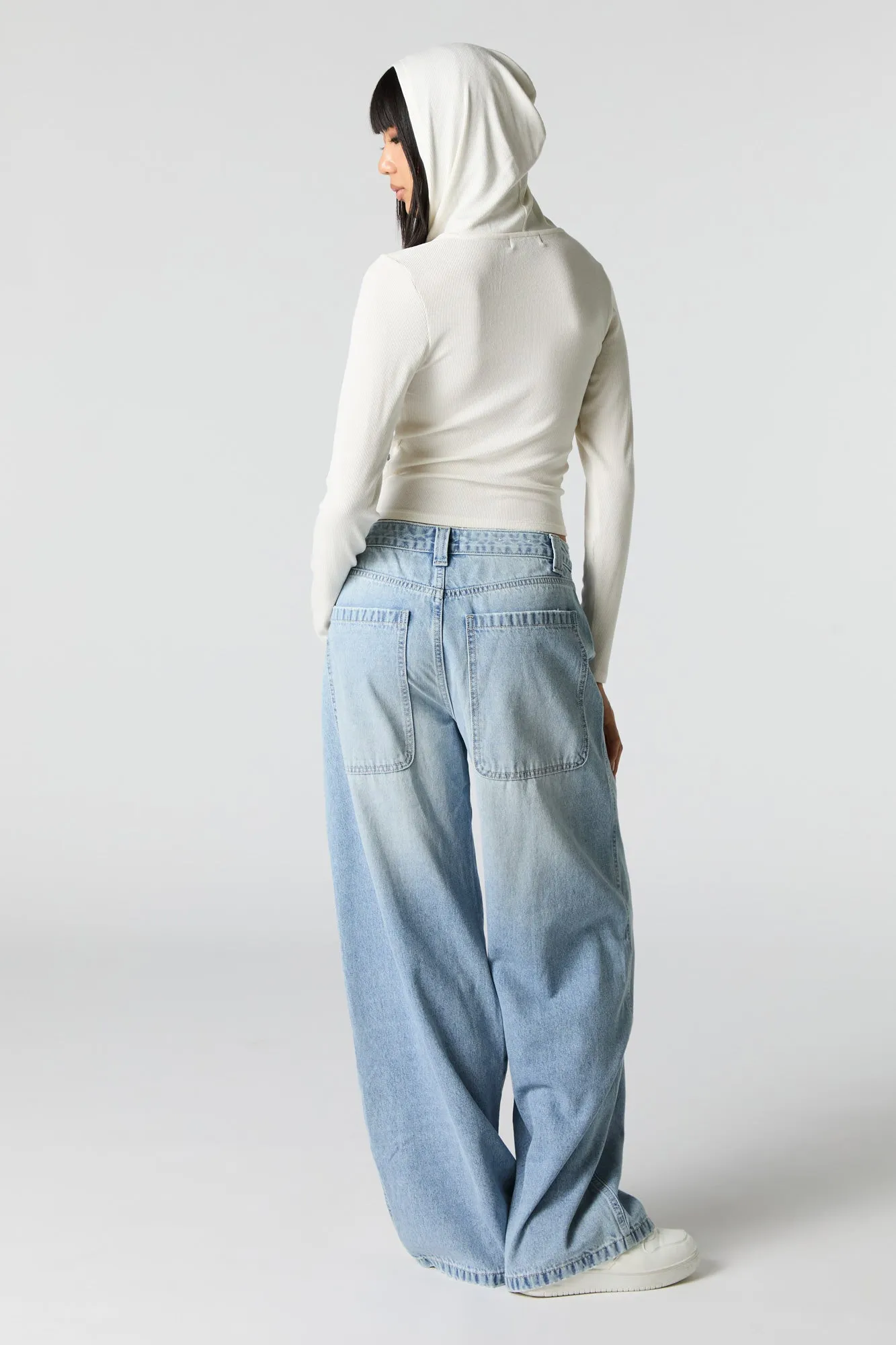 Low Rise Slouchy Jean sold by Charlotte Russe product image thumbnail 3