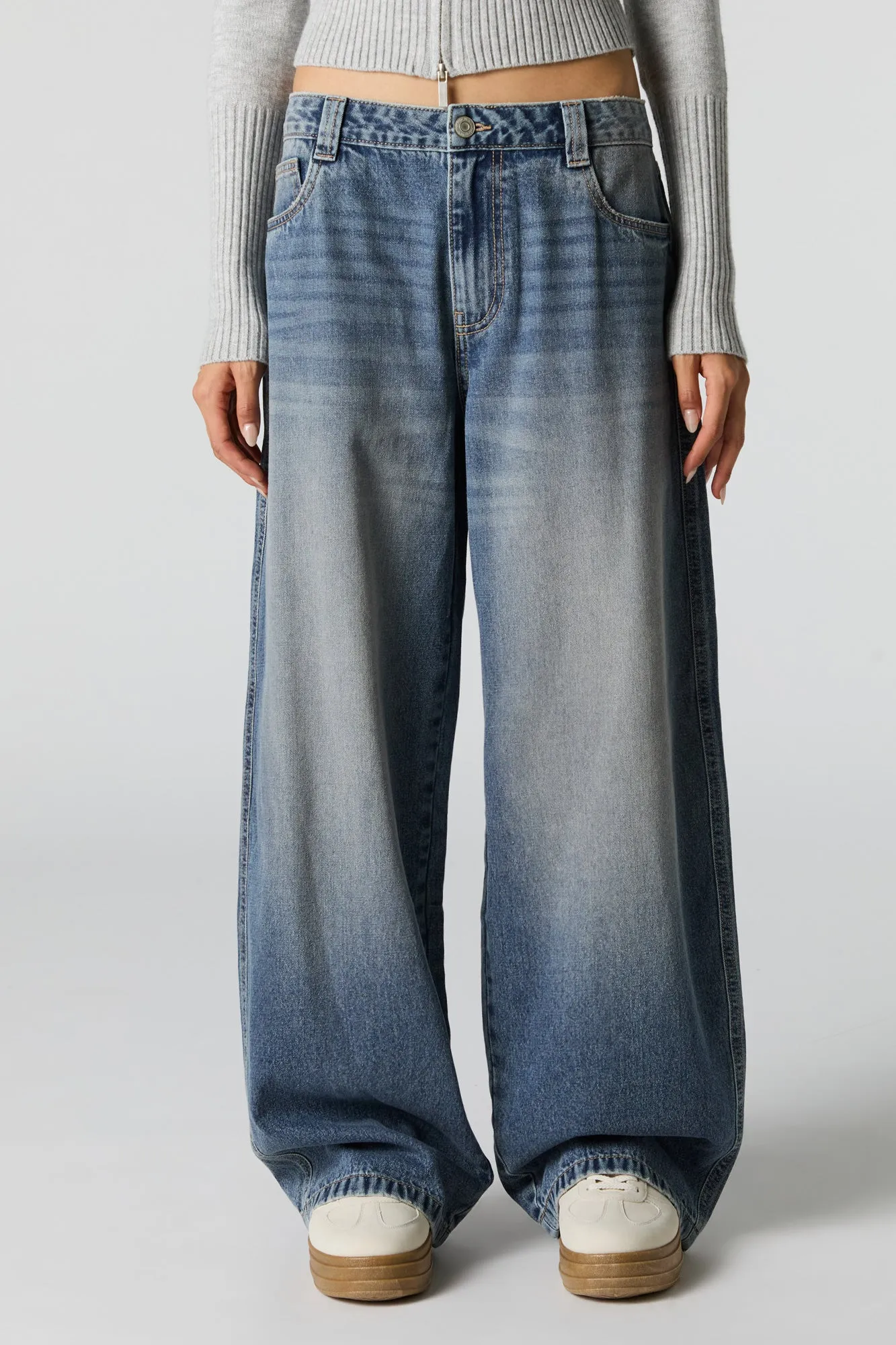 Low Rise Slouchy Jean sold by Charlotte Russe product image thumbnail 5