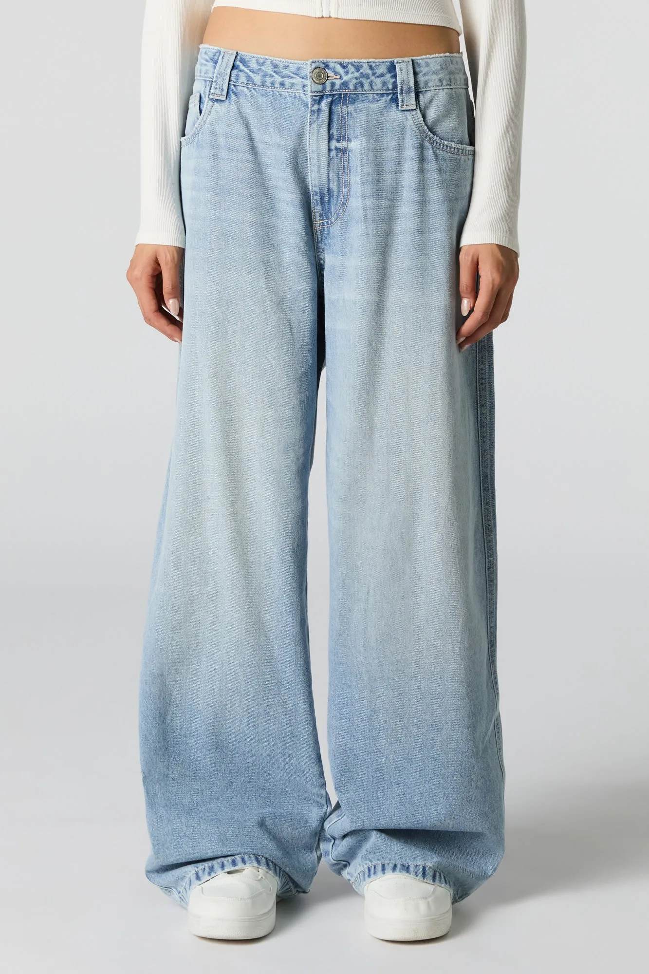 Low Rise Slouchy Jean sold by Charlotte Russe product image thumbnail 2