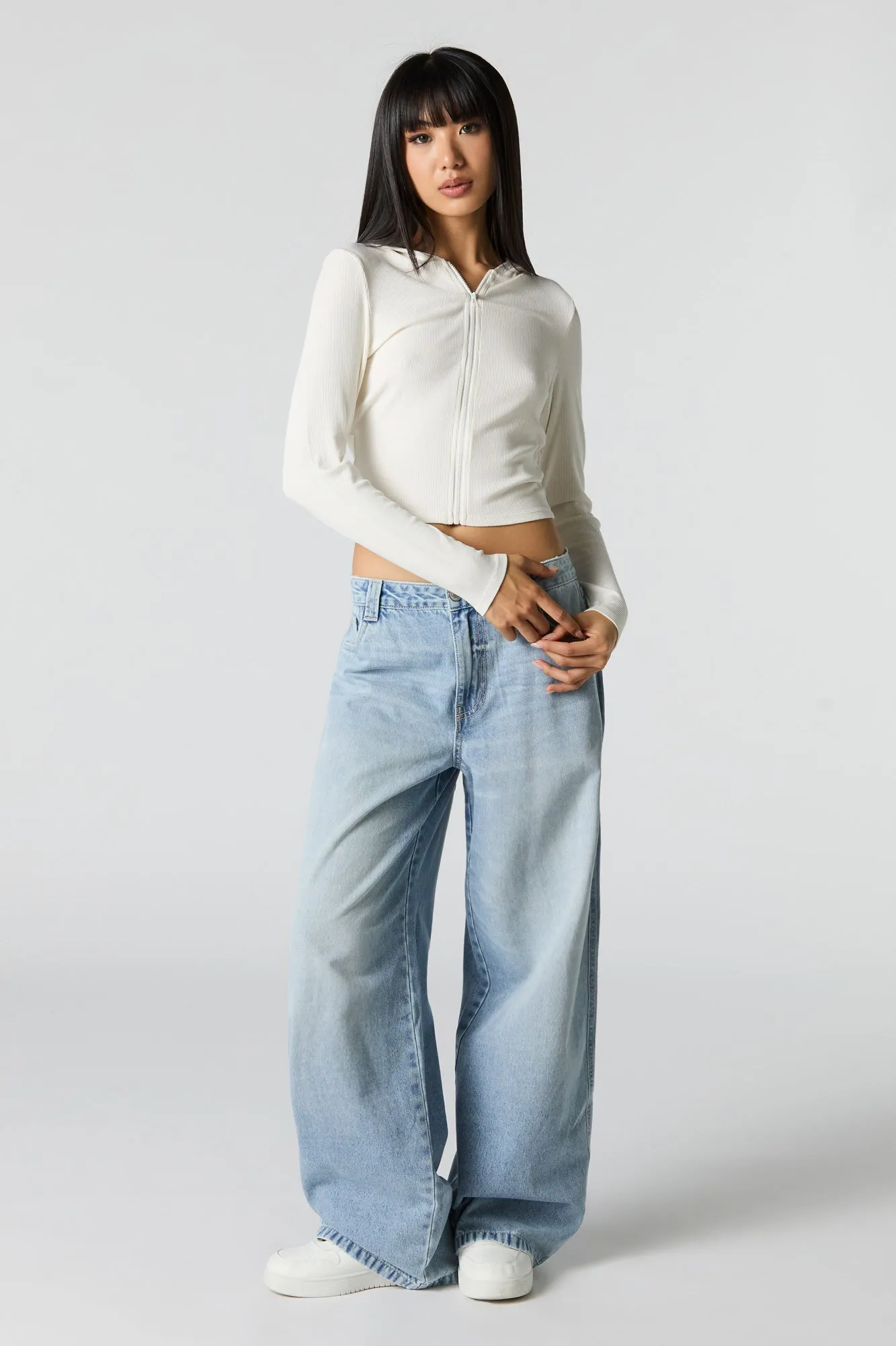 Low Rise Slouchy Jean sold by Charlotte Russe