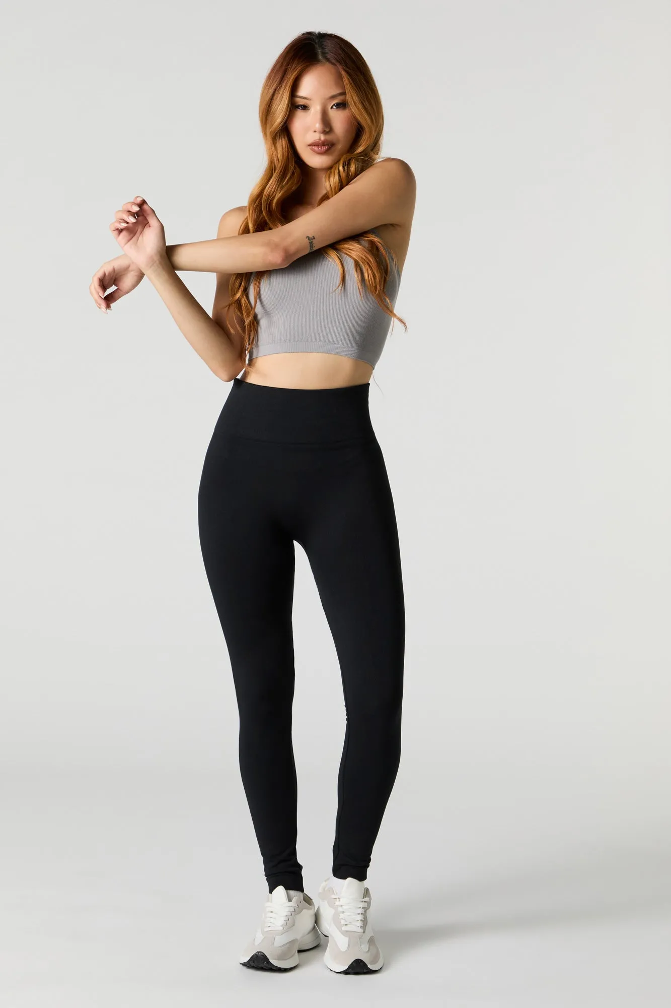 Seamless High Rise Legging sold by Charlotte Russe product image thumbnail 4