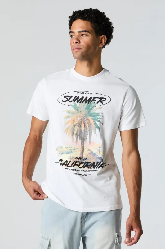 California Summer Graphic T-Shirt sold by Charlotte Russe