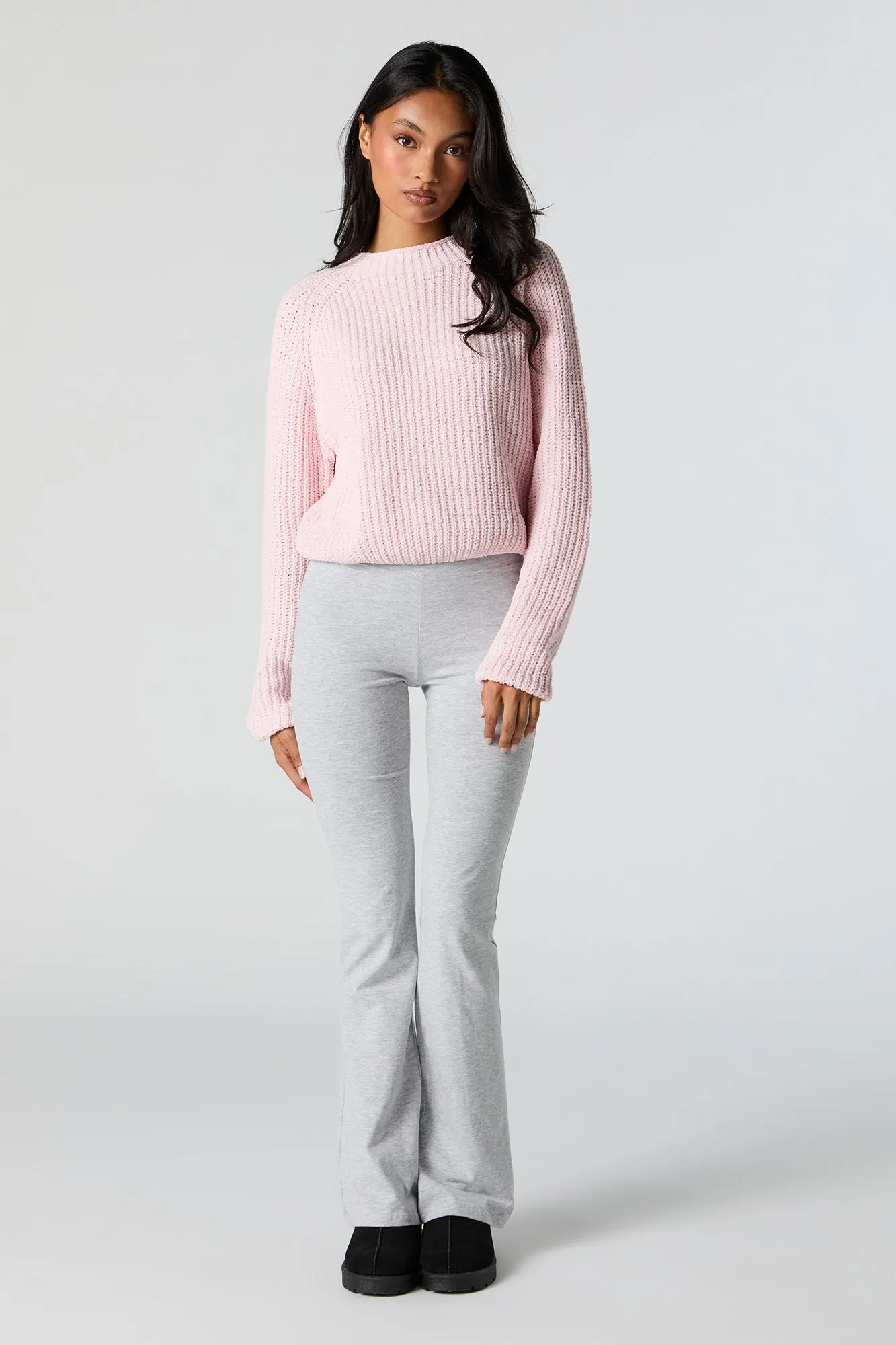 Ribbed Chunky Knit Sweater sold by Charlotte Russe product image thumbnail 3