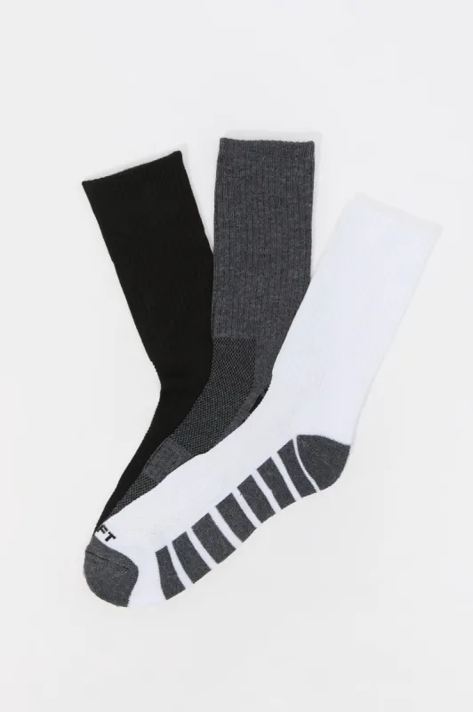 Crew Socks (3 Pack) sold by Charlotte Russe