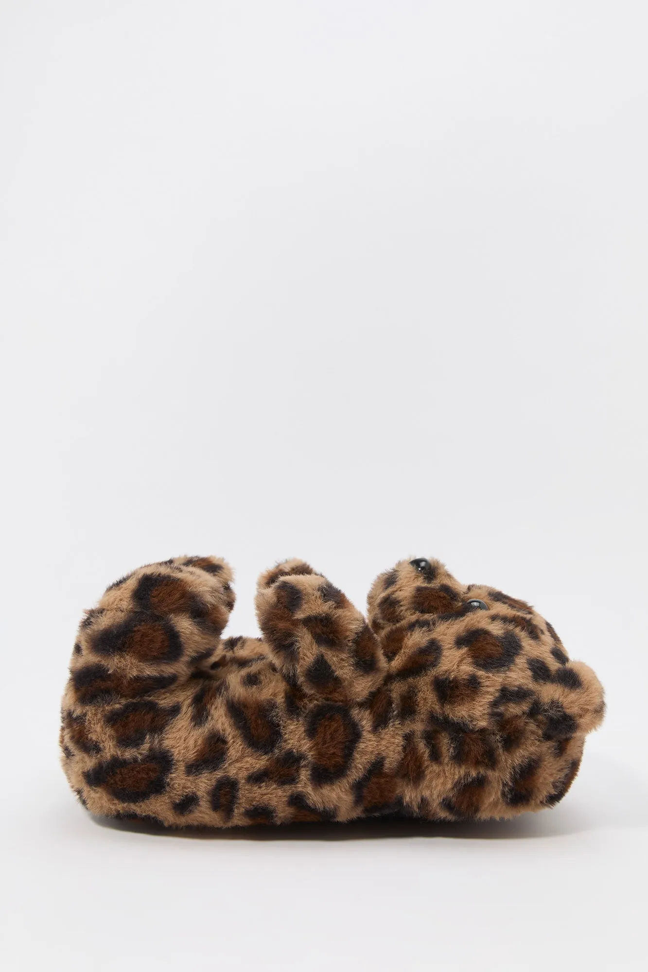 Faux Fur 3D Bear Slippers sold by Charlotte Russe