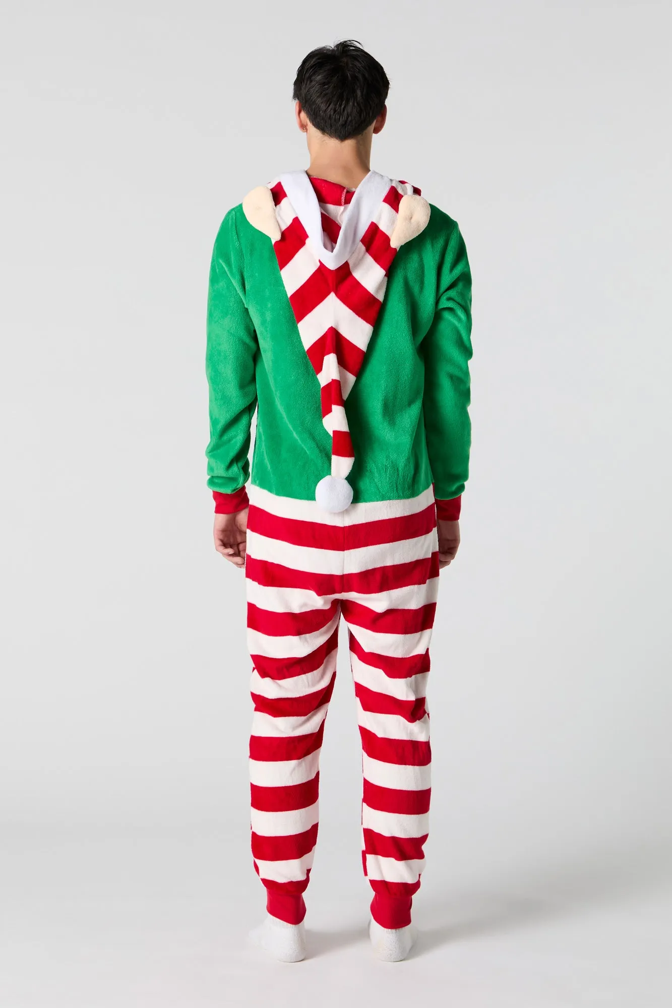 3D Elf Plush Onesie sold by Charlotte Russe product image thumbnail 4