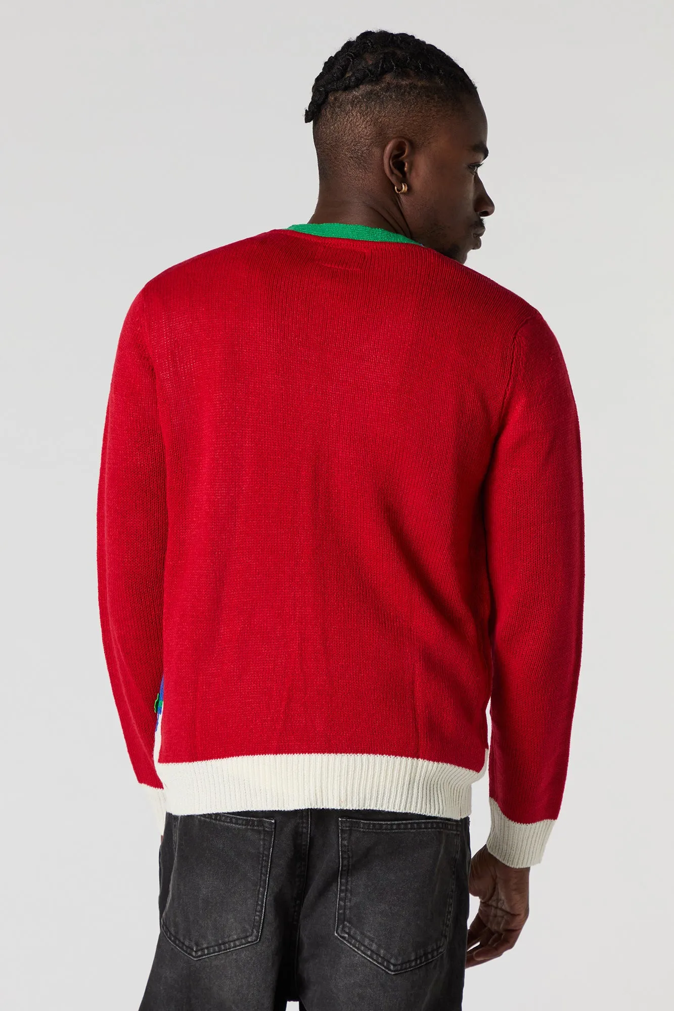 Gingerbread Ugly Christmas Cardigan sold by Charlotte Russe product image thumbnail 2