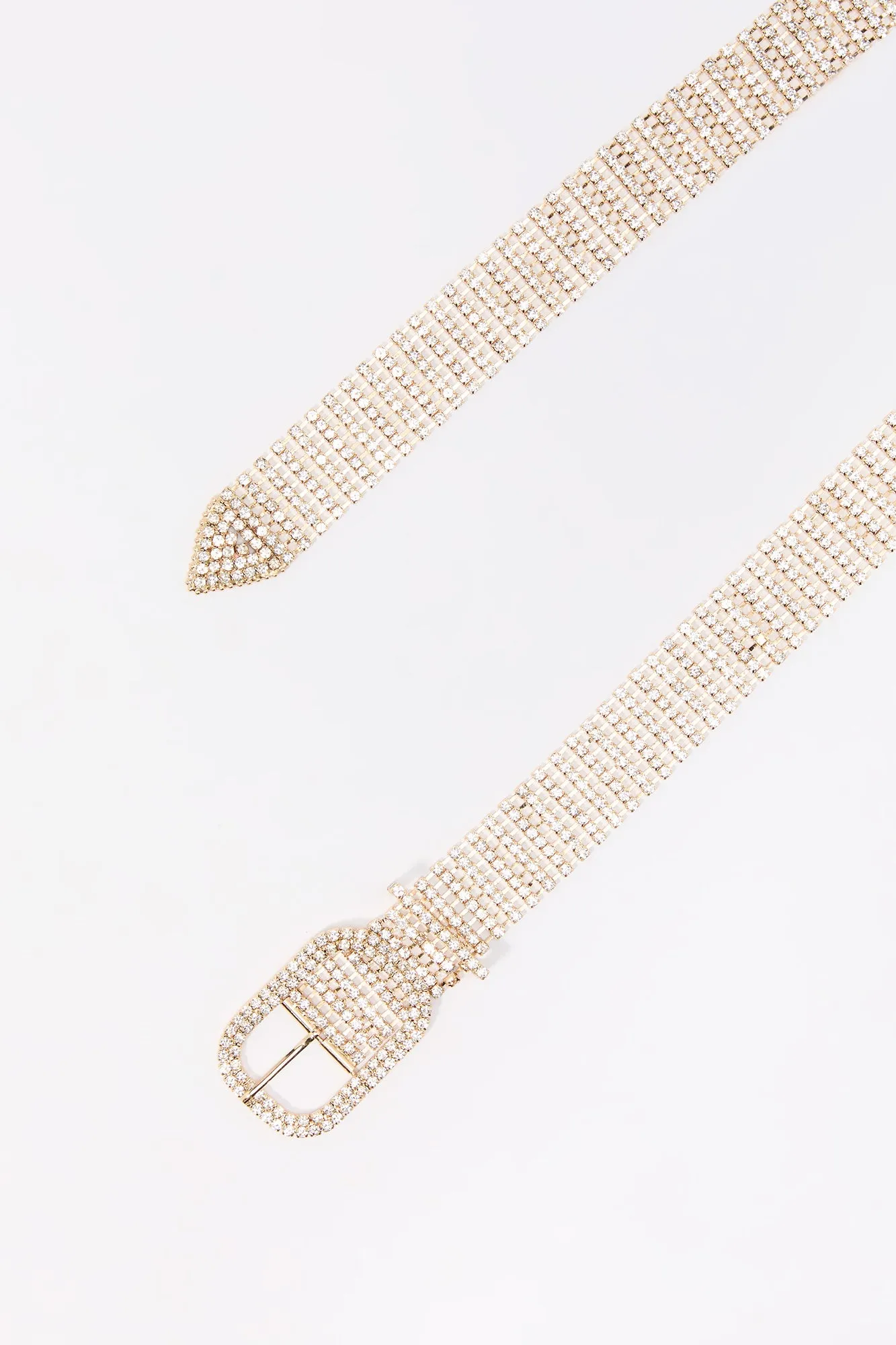 Rhinestone Square Buckle Belt sold by Charlotte Russe product image thumbnail 2