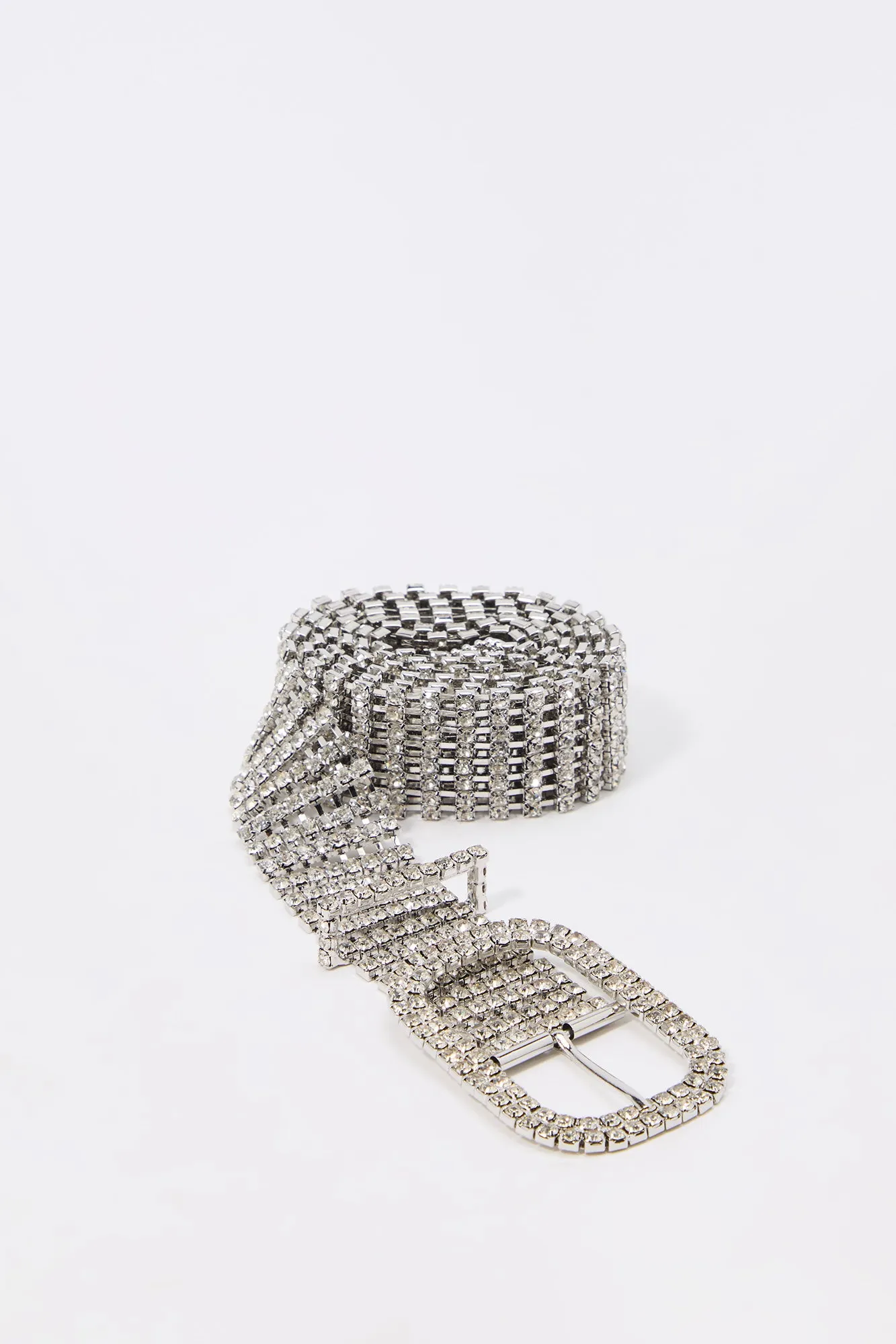 Rhinestone Square Buckle Belt sold by Charlotte Russe product image thumbnail 3