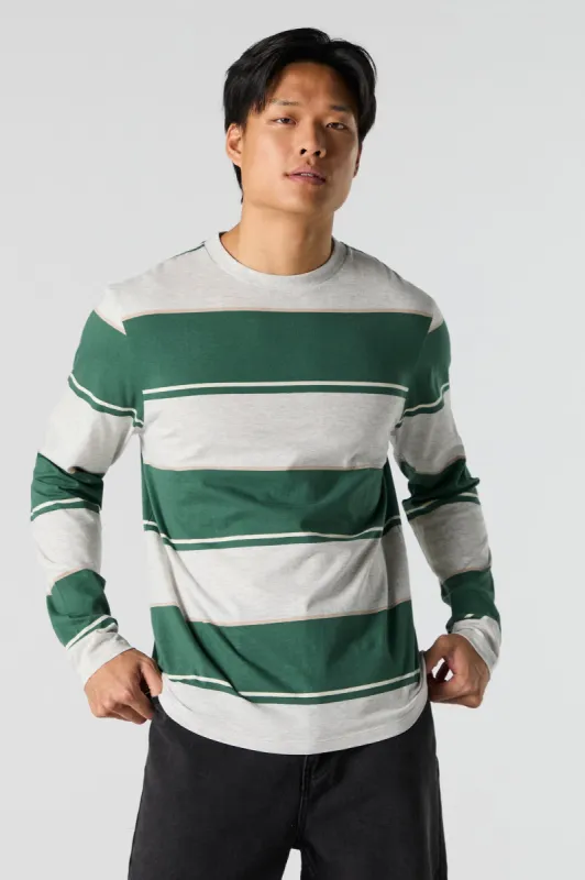 Striped Long Sleeve Top sold by Charlotte Russe