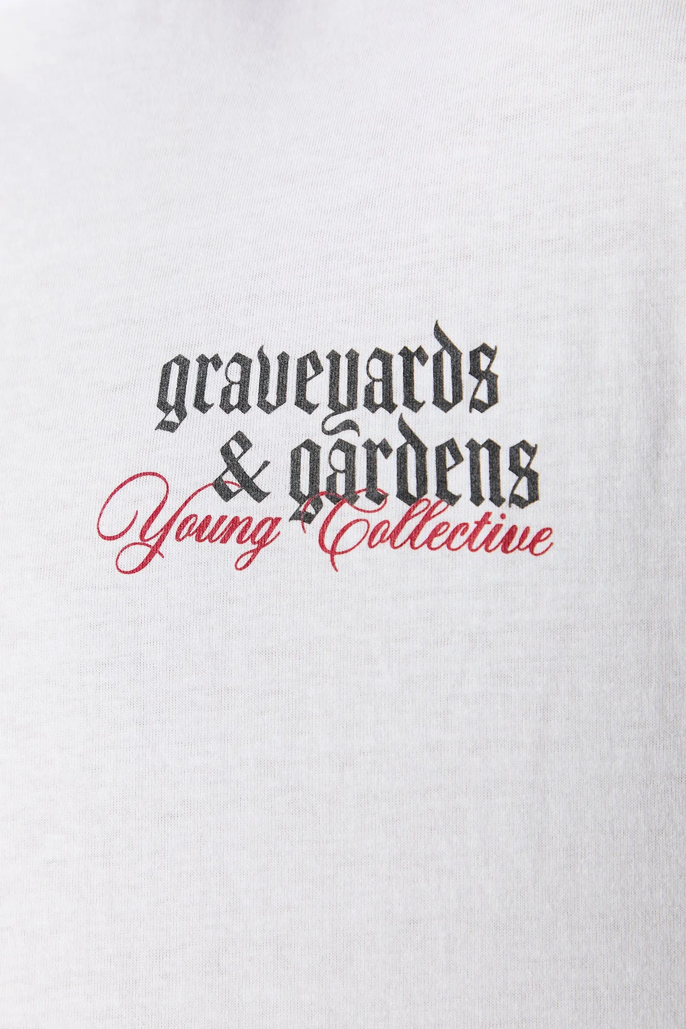 Graveyards & Gardens Graphic Long Sleeve Top sold by Charlotte Russe product image thumbnail 4