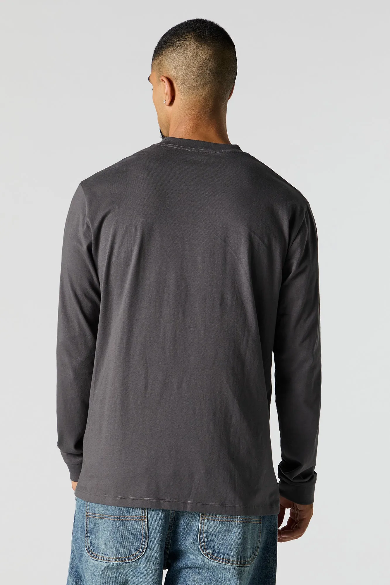 City Graphic Long Sleeve Top sold by Charlotte Russe product image thumbnail 5
