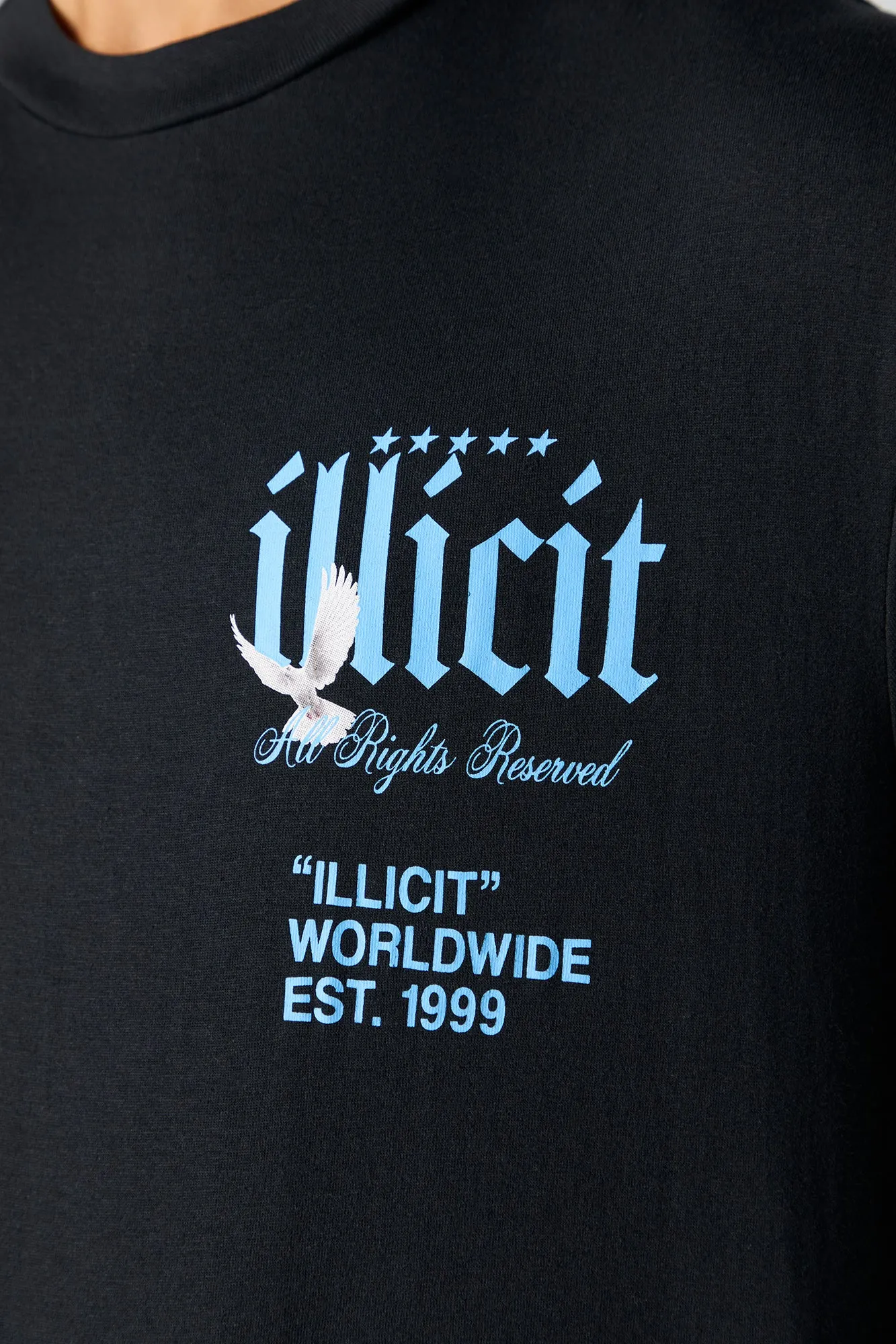 Illicit Dove Graphic Long Sleeve Top sold by Charlotte Russe product image thumbnail 4