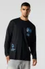 Illicit Dove Graphic Long Sleeve Top sold by Charlotte Russe