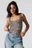 Contour Square Neck Sleeveless Bodysuit sold by Charlotte Russe