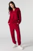 Active Quarter Zip Cinched Fleece Hoodie sold by Charlotte Russe