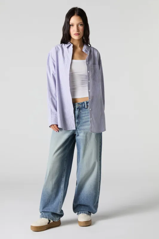 Vintage Wash Mid Rise Baggy Jean sold by Charlotte Russe