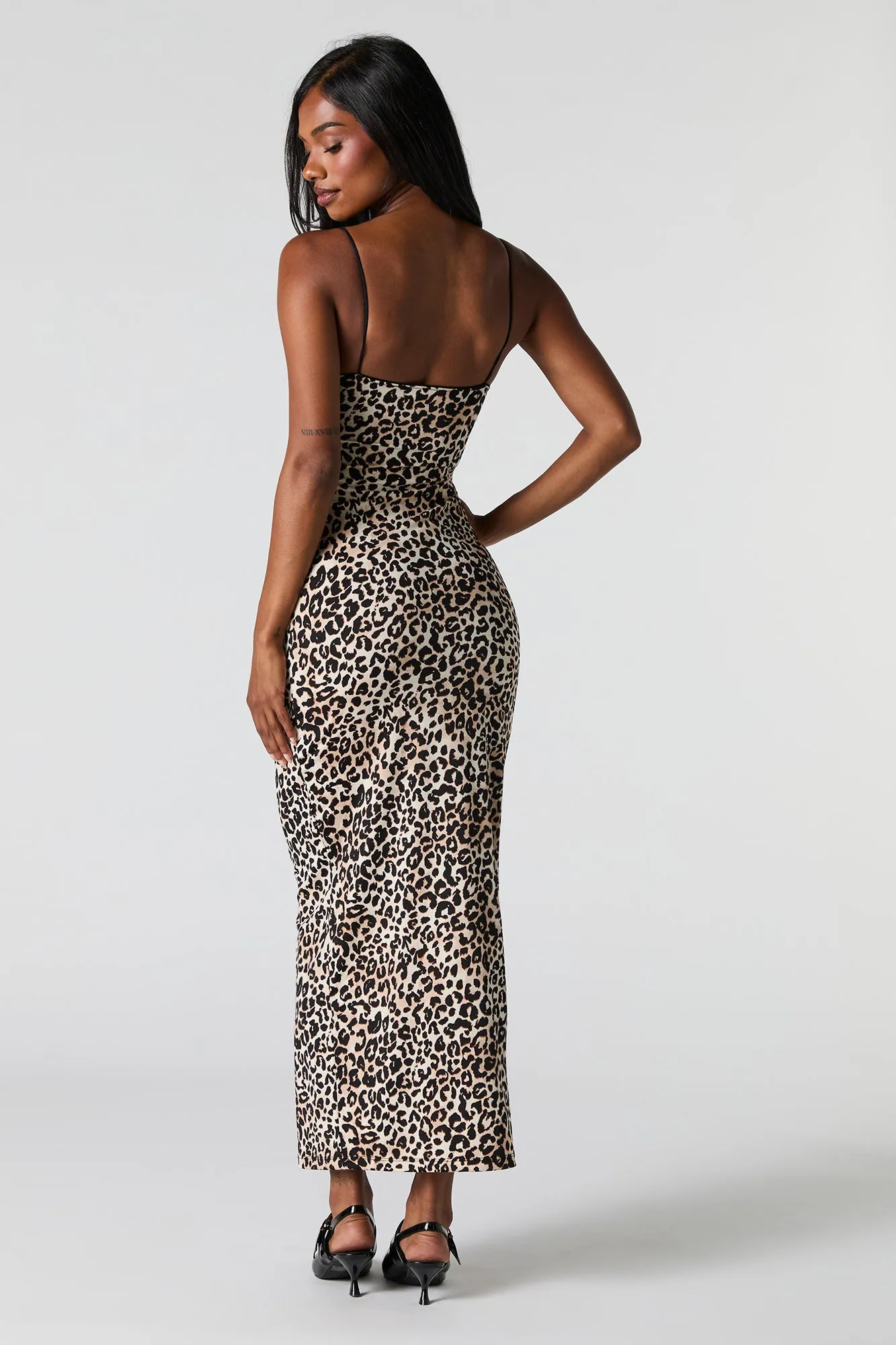 Lace Bow Trim Maxi Dress sold by Charlotte Russe product image thumbnail 3