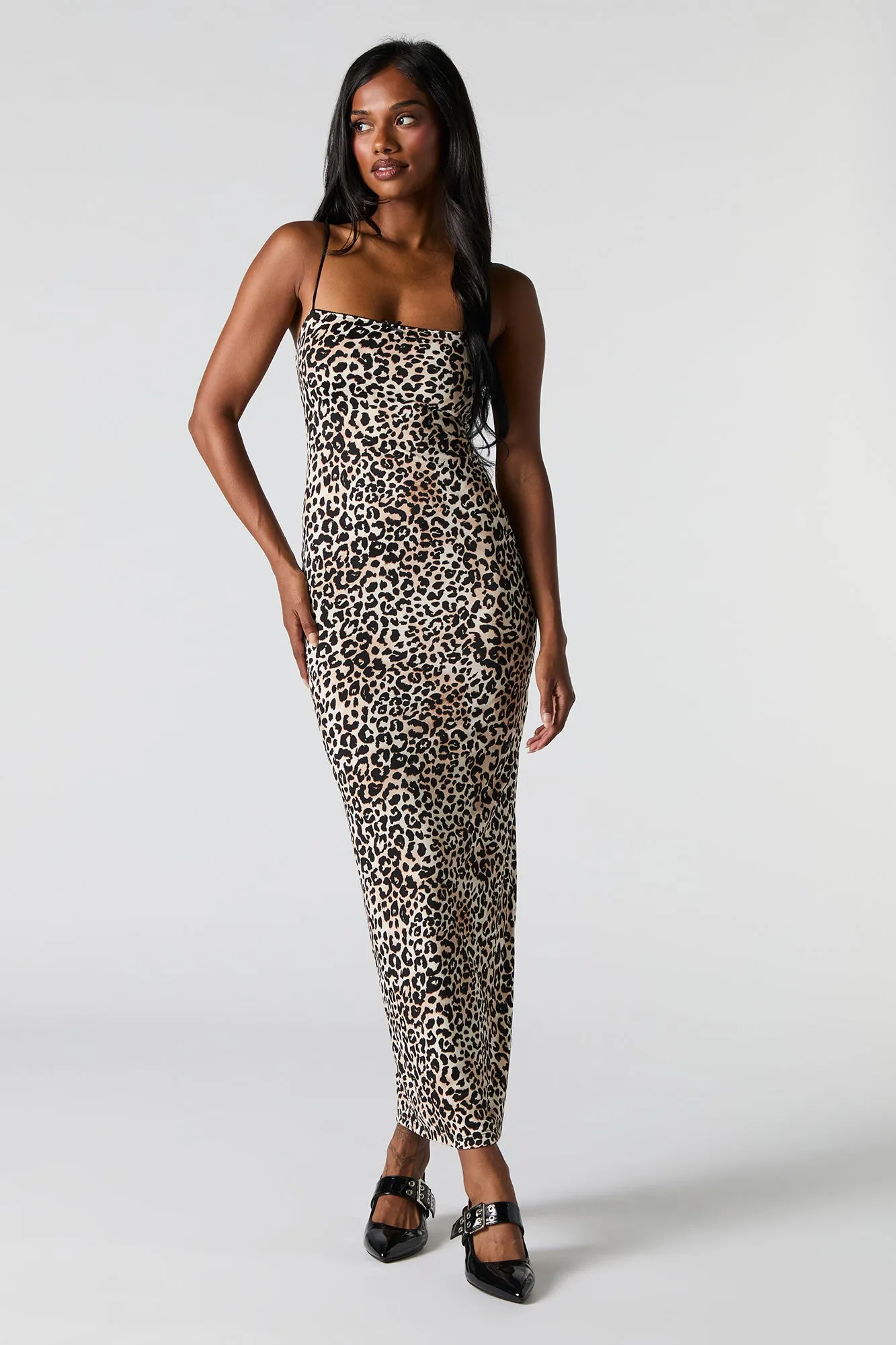 Lace Bow Trim Maxi Dress sold by Charlotte Russe product image thumbnail 4