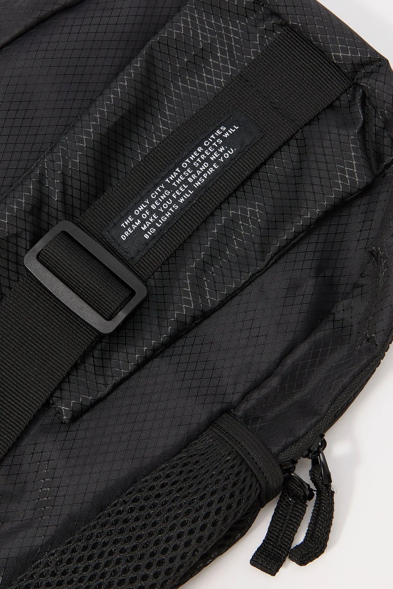 Nylon Mesh Shoulder Bag sold by Charlotte Russe product image thumbnail 3