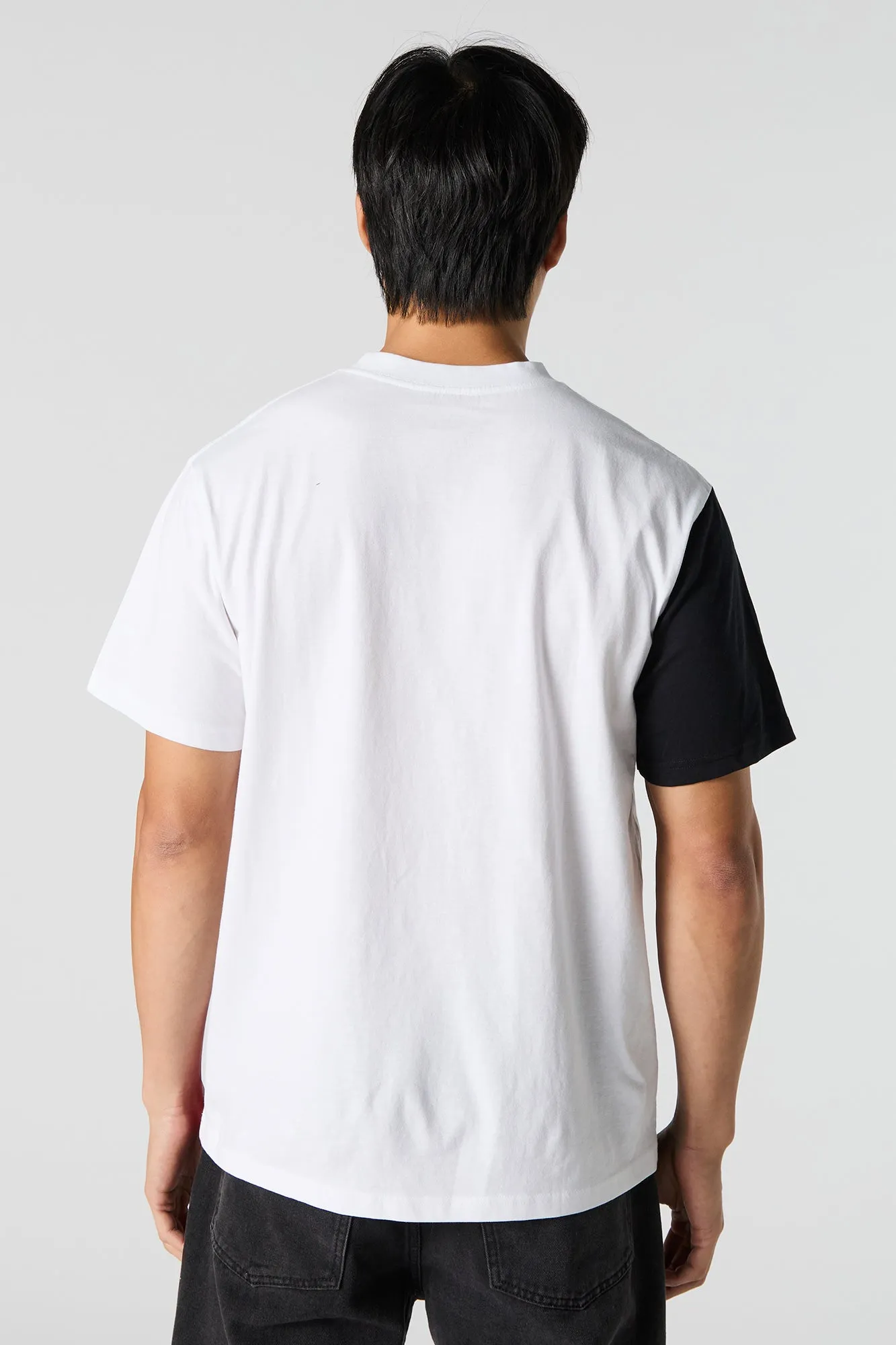 Colourblock Graphic T-Shirt sold by Charlotte Russe product image thumbnail 2