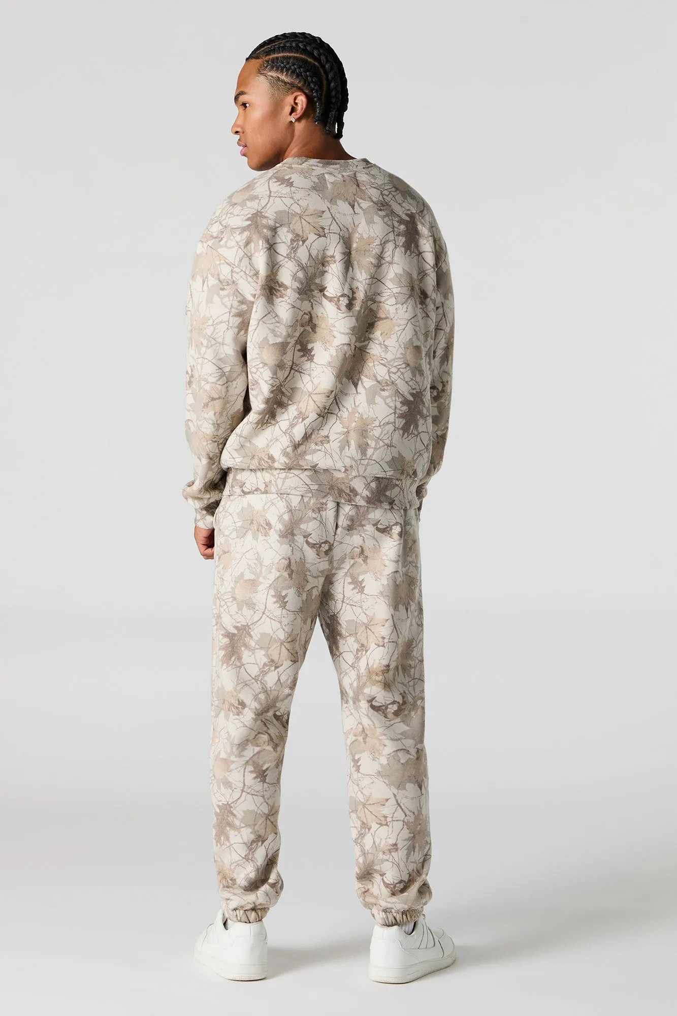 Solid Fleece Drawstring Jogger sold by Charlotte Russe product image thumbnail 4