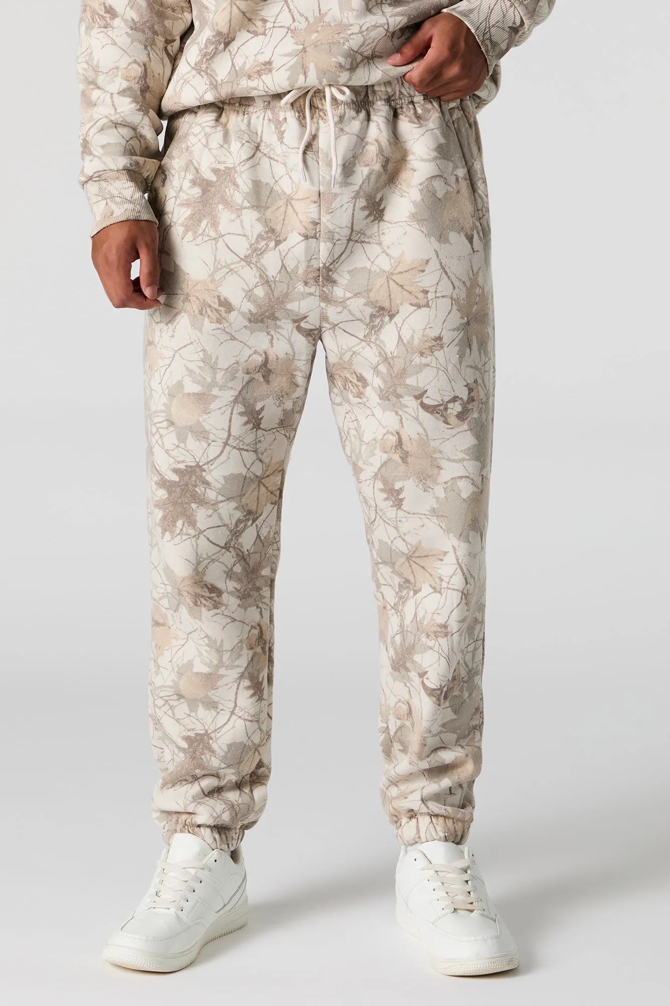 Solid Fleece Drawstring Jogger sold by Charlotte Russe product image thumbnail 2