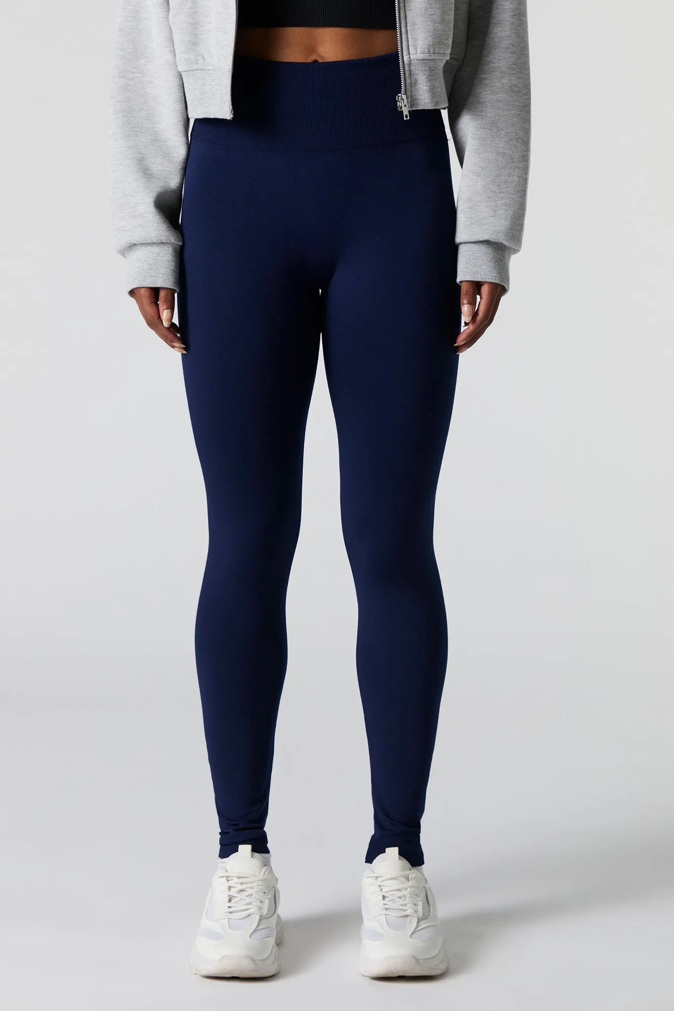 High Rise Seamless Fleece Legging sold by Charlotte Russe product image thumbnail 2