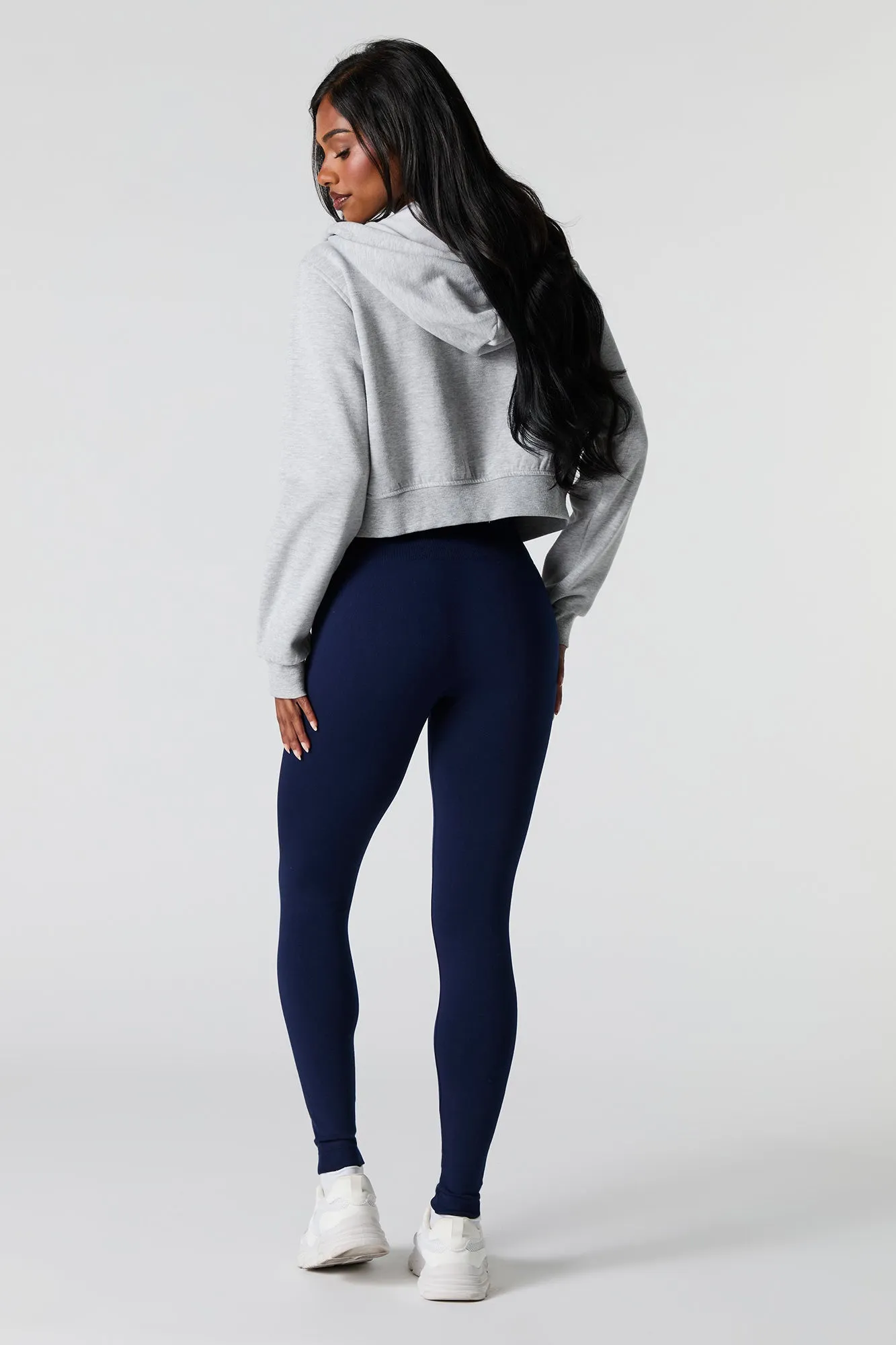 High Rise Seamless Fleece Legging sold by Charlotte Russe product image thumbnail 3