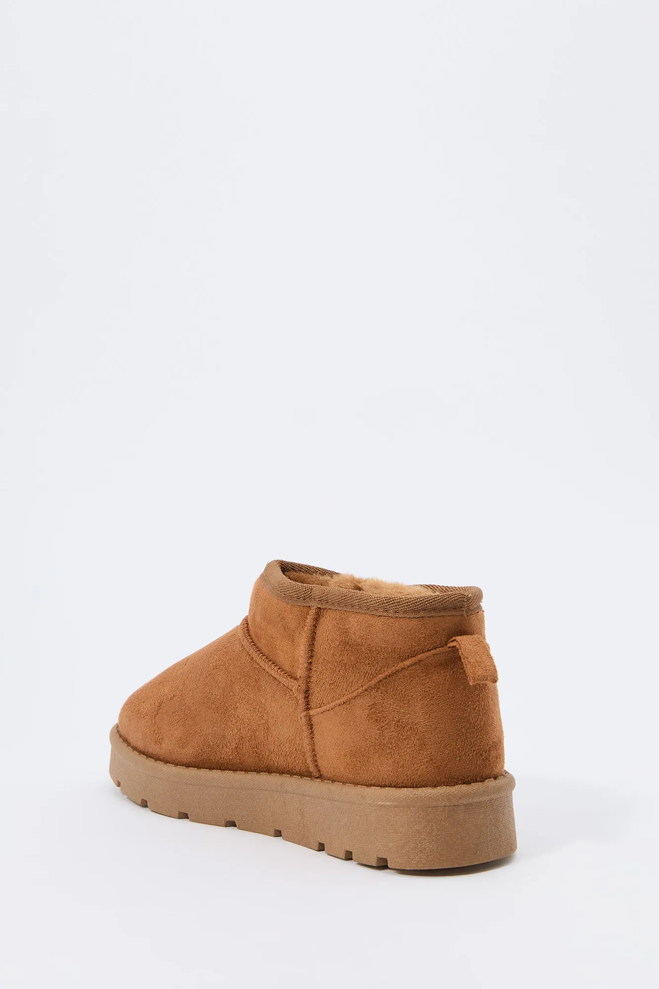 Faux Suede Platform Ankle Booties sold by Charlotte Russe product image thumbnail 4