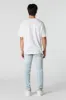 Light Wash Distressed Slim Jean sold by Charlotte Russe