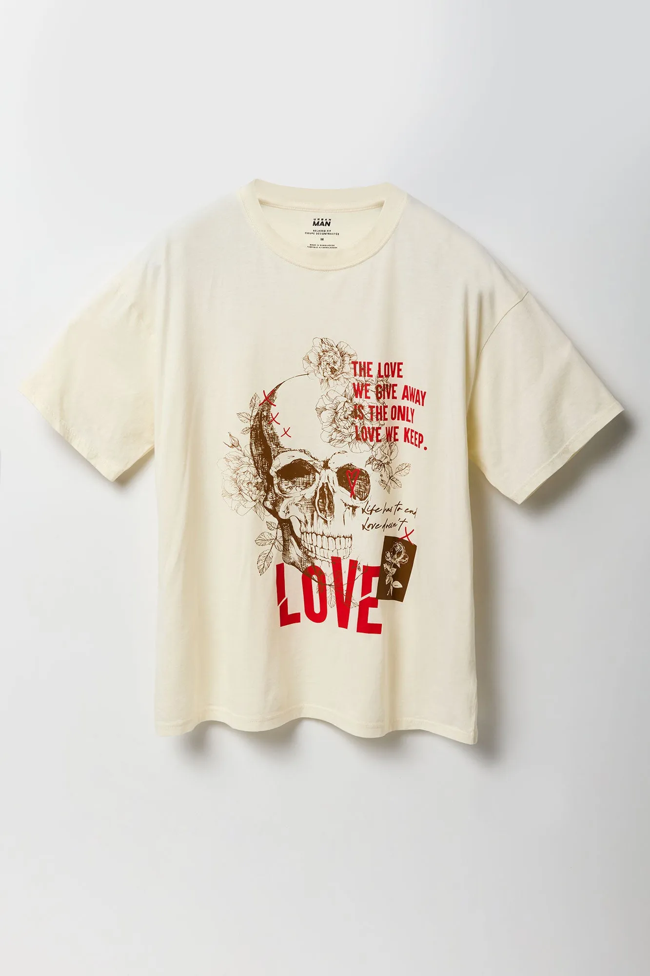 Love We Give Away Graphic T-Shirt sold by Charlotte Russe product image thumbnail 4