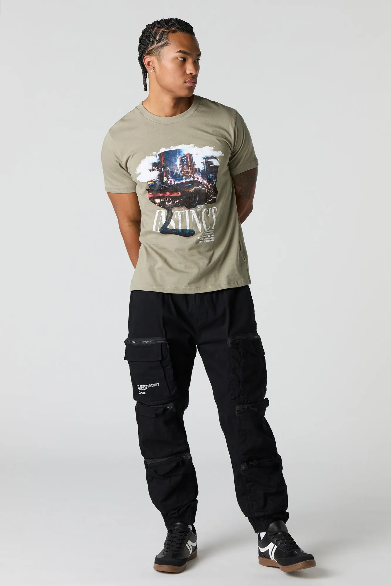 Instinct Graphic T-Shirt sold by Charlotte Russe product image thumbnail 3