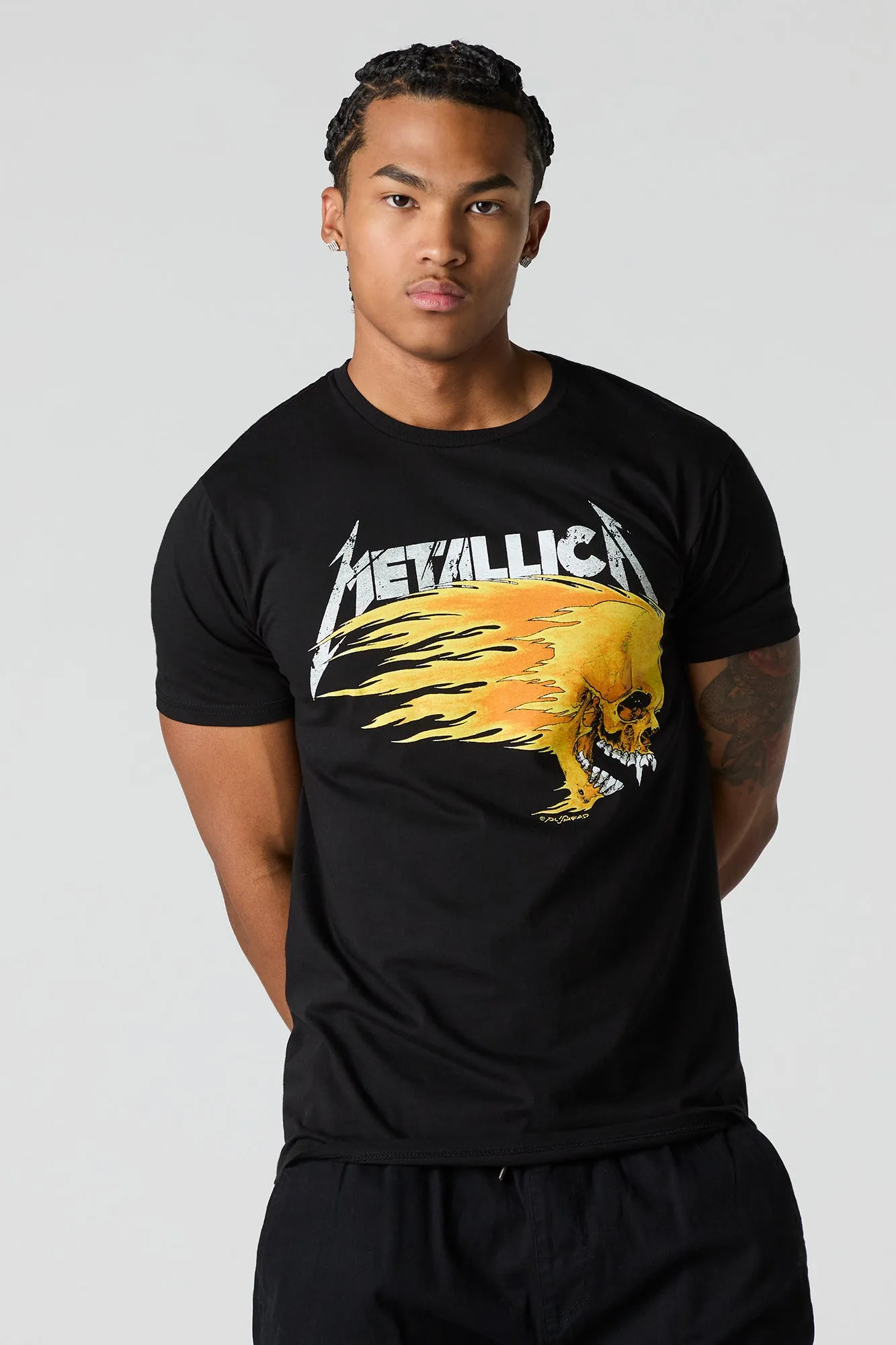 Metallica Graphic T-Shirt sold by Charlotte Russe