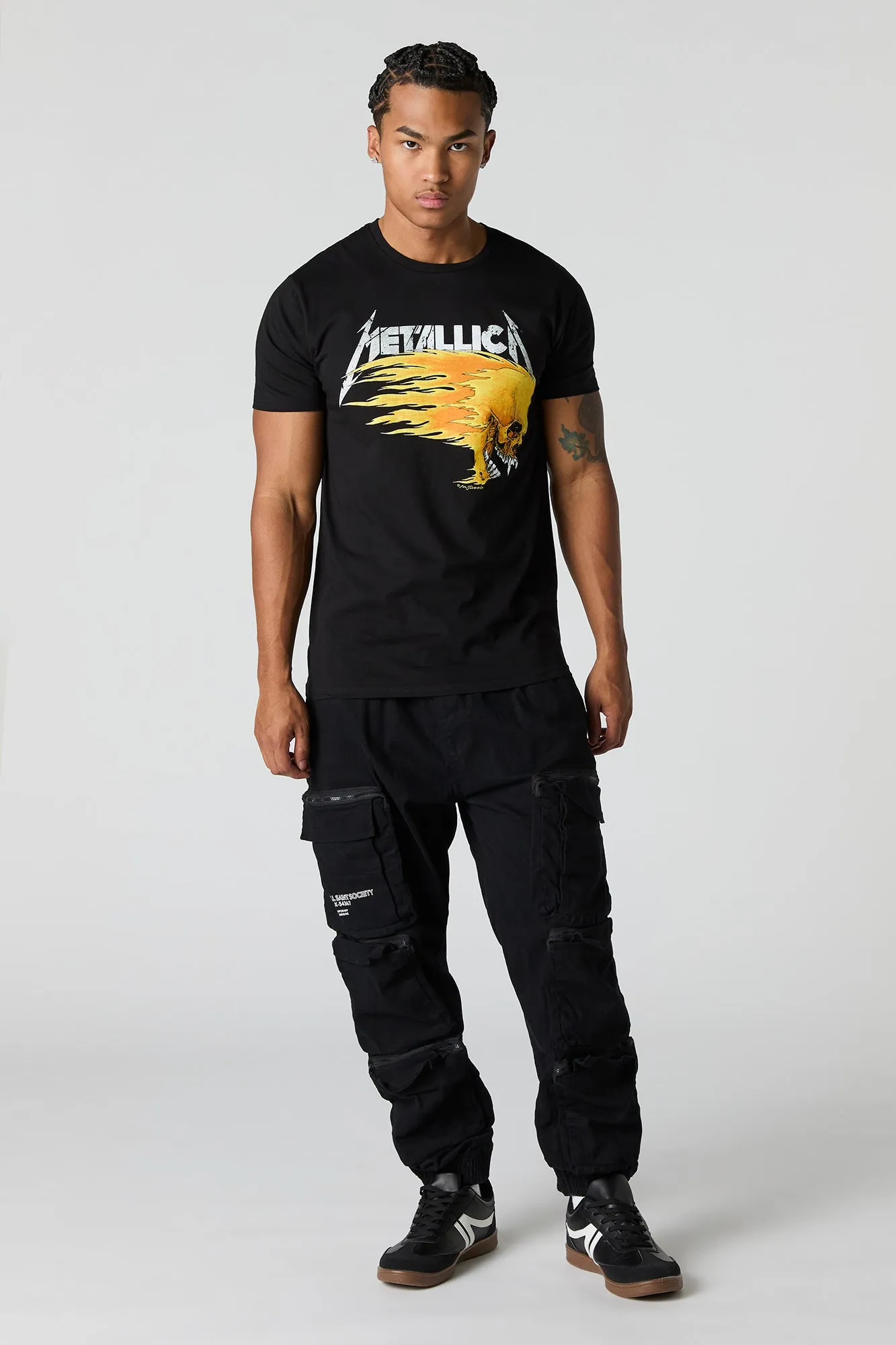 Metallica Graphic T-Shirt sold by Charlotte Russe product image thumbnail 3