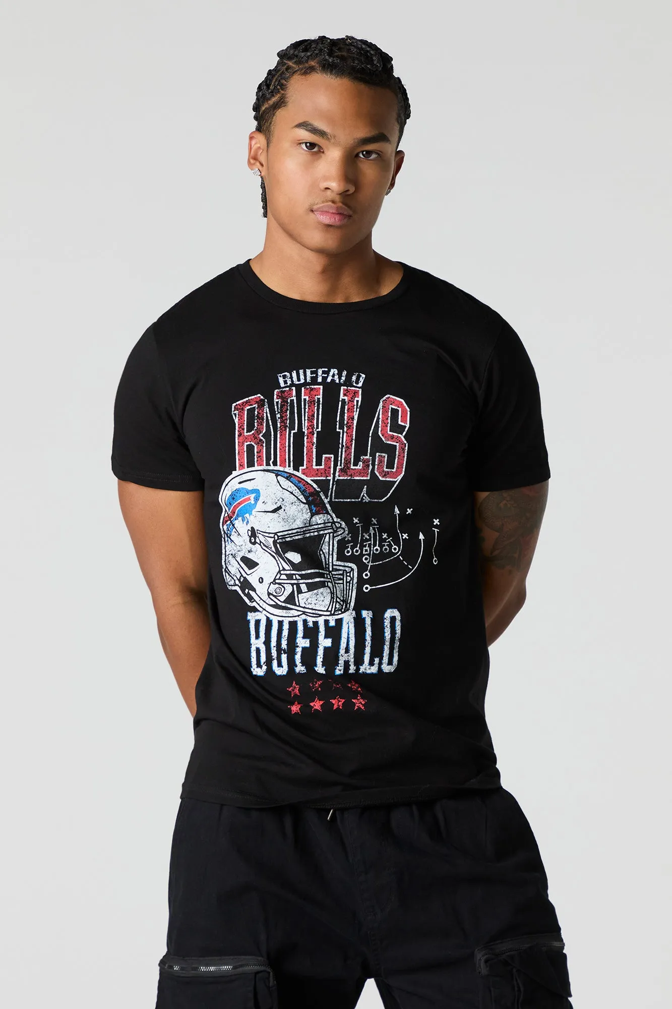 Buffalo Bills Graphic T-Shirt sold by Charlotte Russe