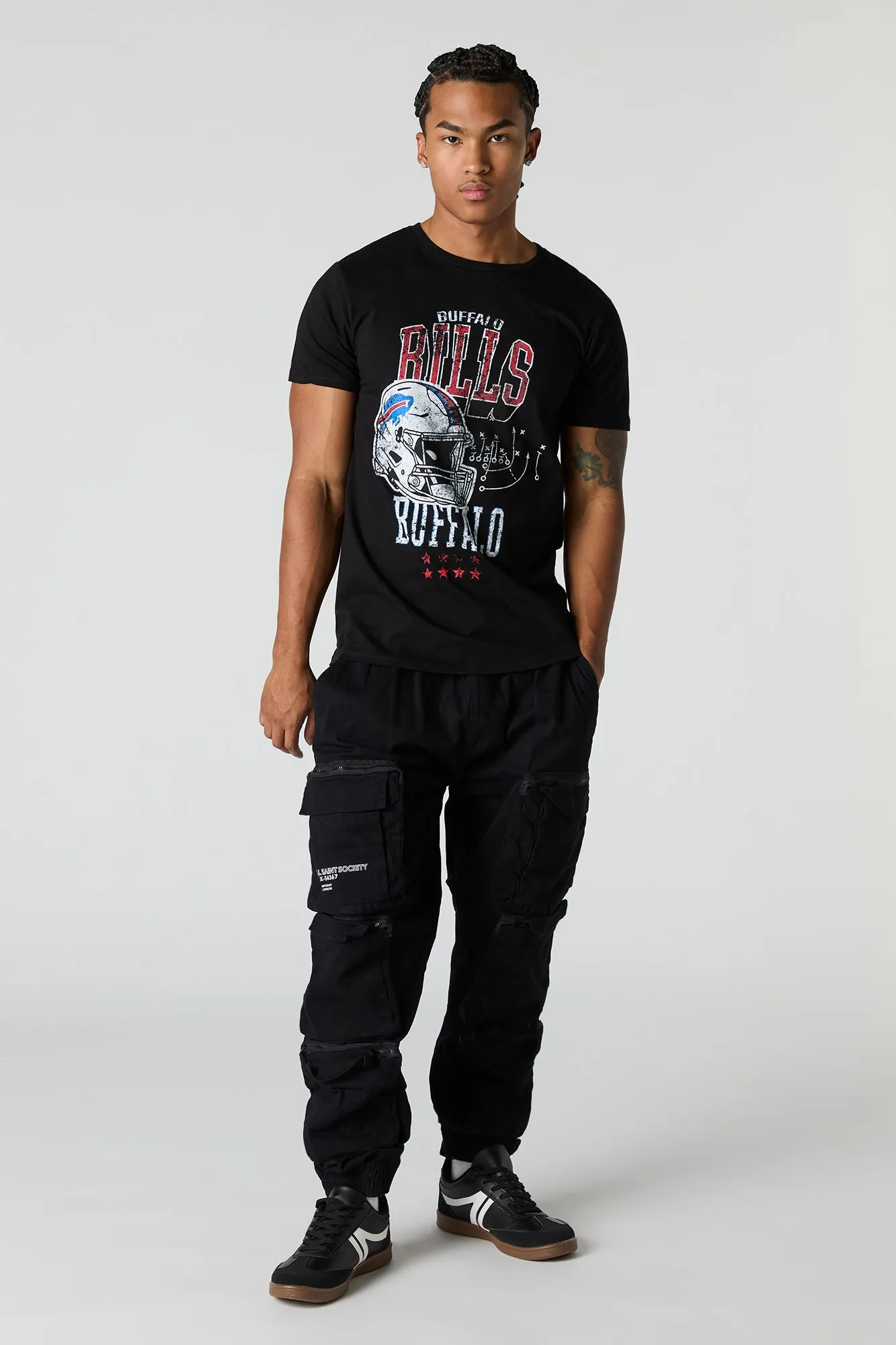 Buffalo Bills Graphic T-Shirt sold by Charlotte Russe product image thumbnail 3