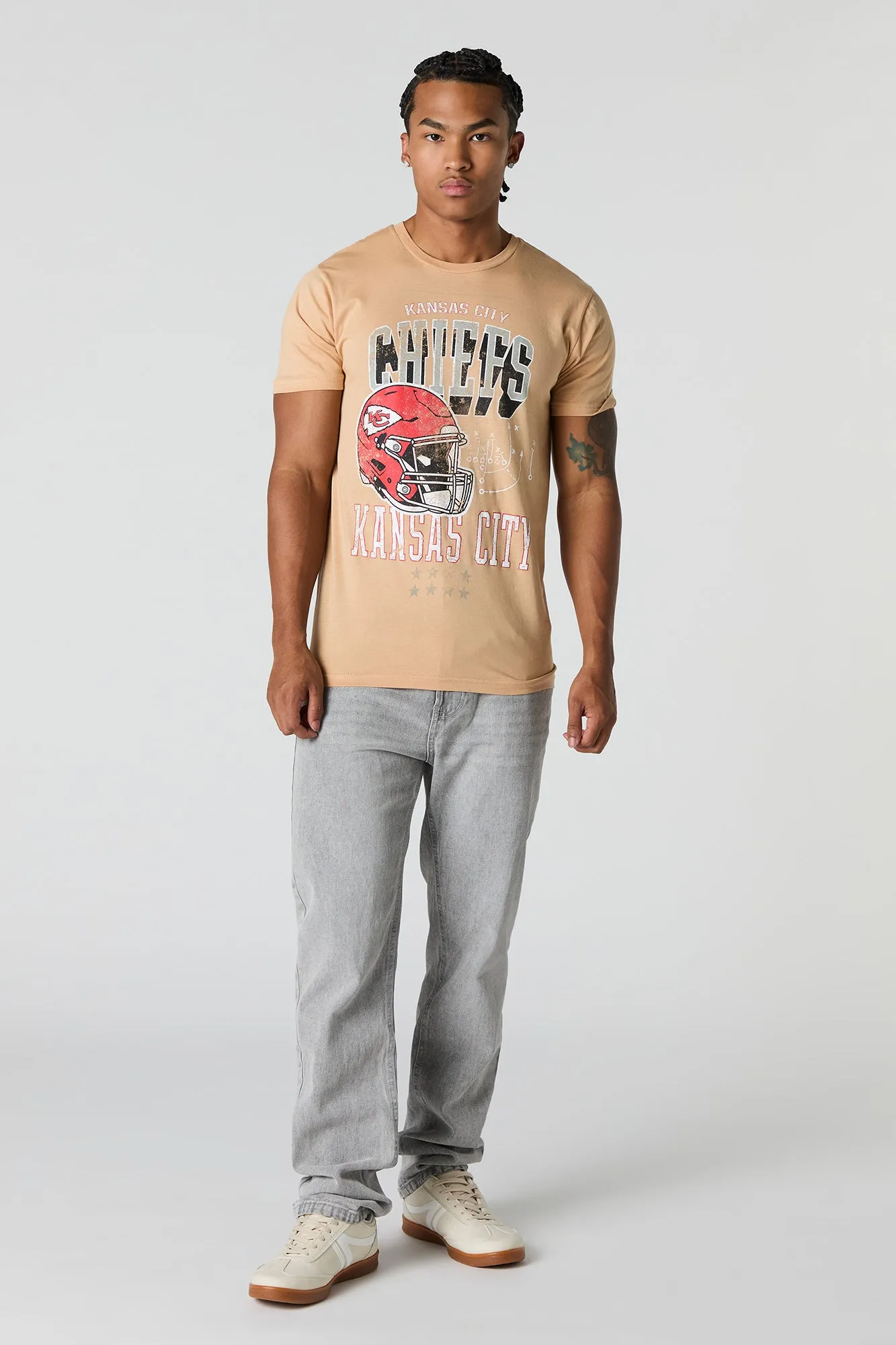 Kansas City Chiefs Graphic T-Shirt sold by Charlotte Russe product image thumbnail 3