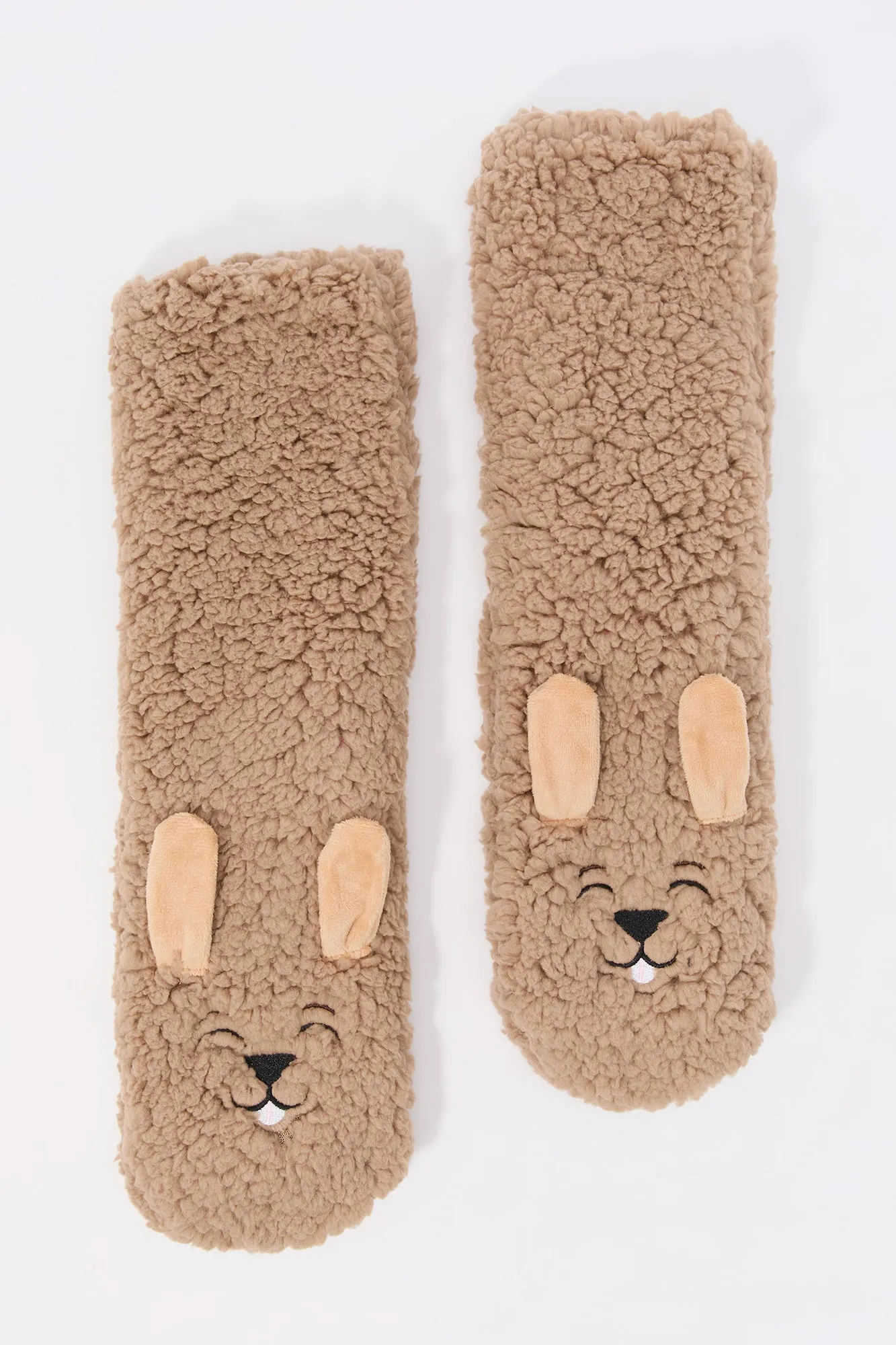 Critter Sherpa Slipper Socks sold by Charlotte Russe