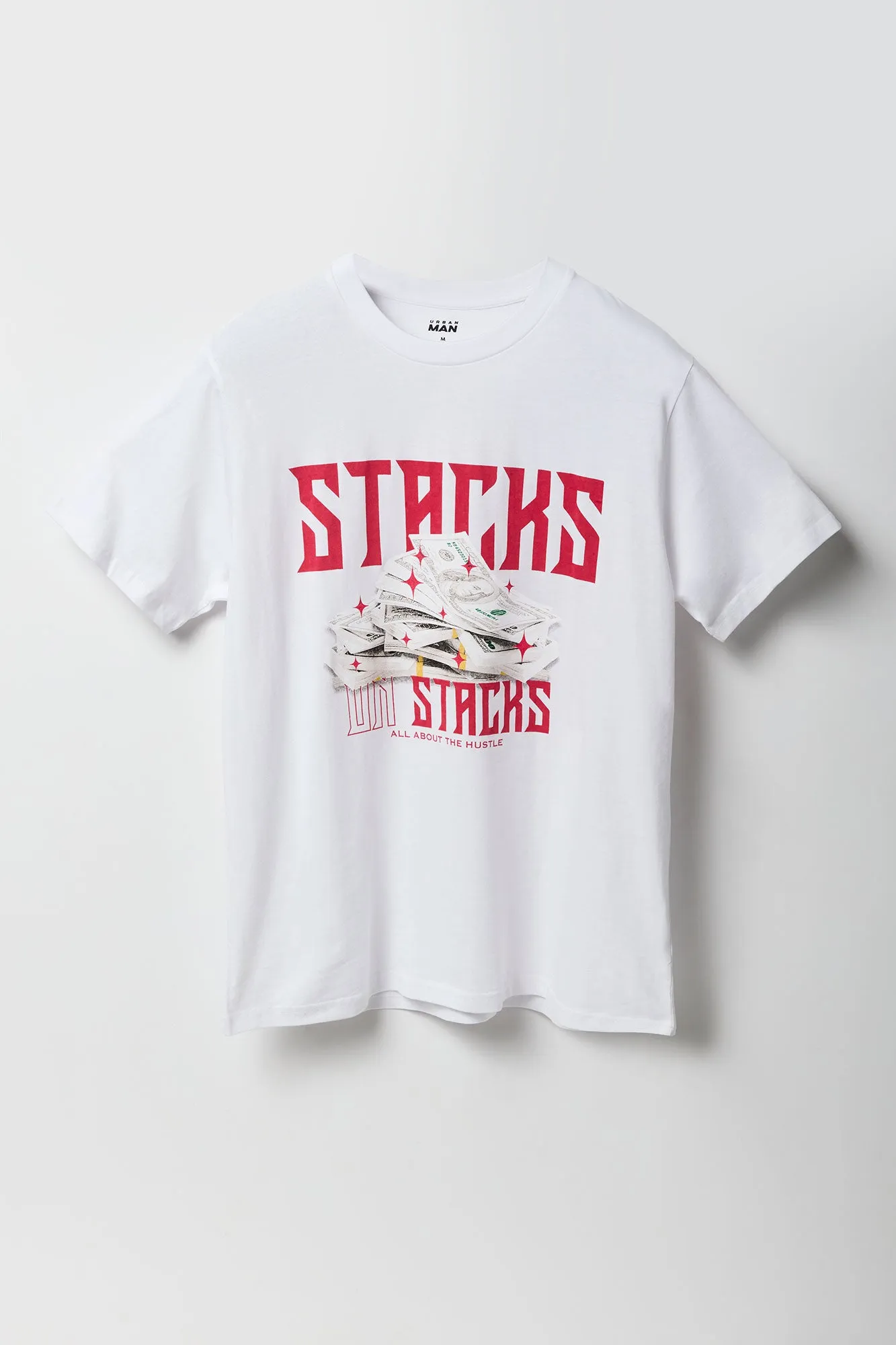 Stacks on Stacks Graphic T-Shirt sold by Charlotte Russe product image thumbnail 4